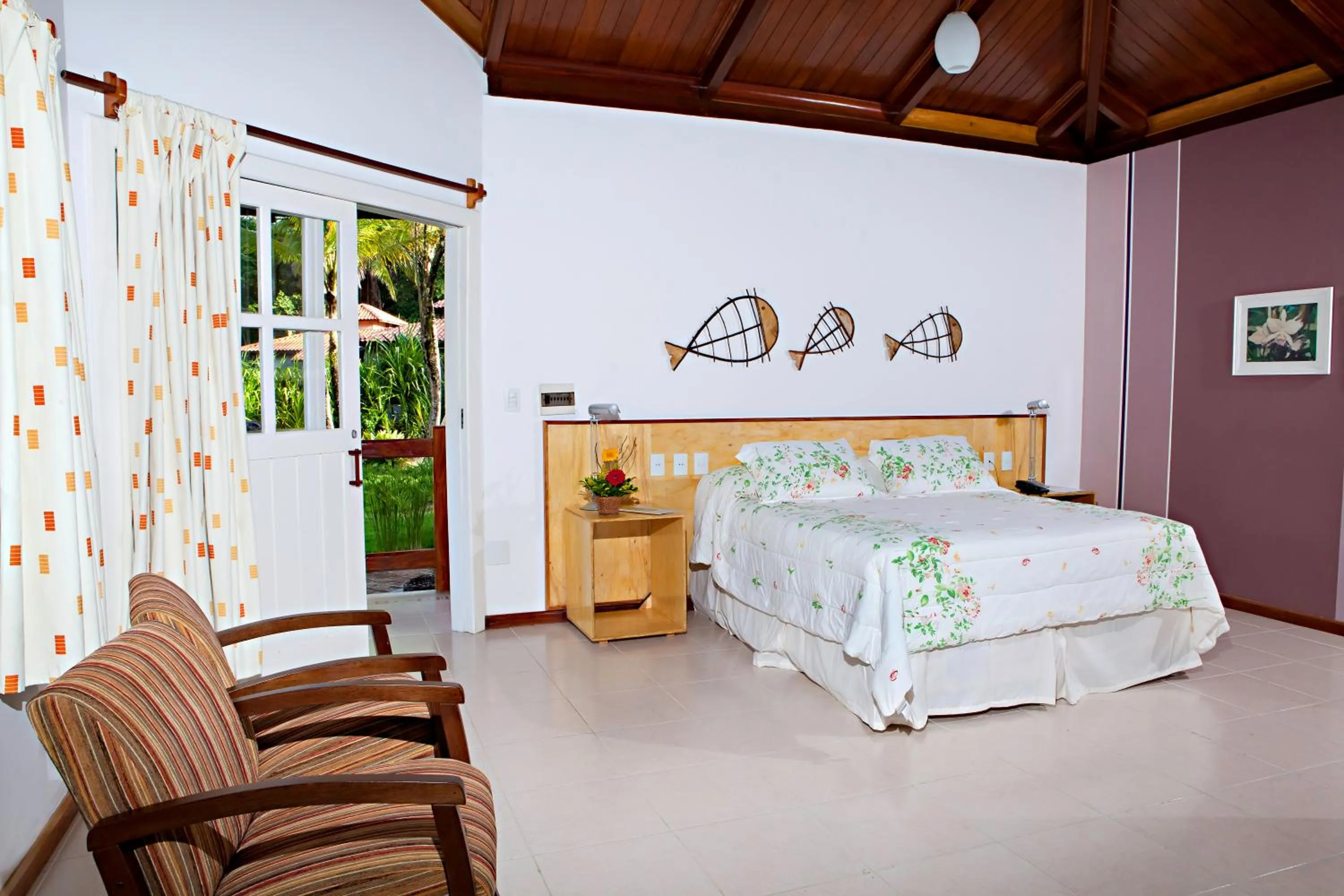 Bed in Hotel Karapitangui