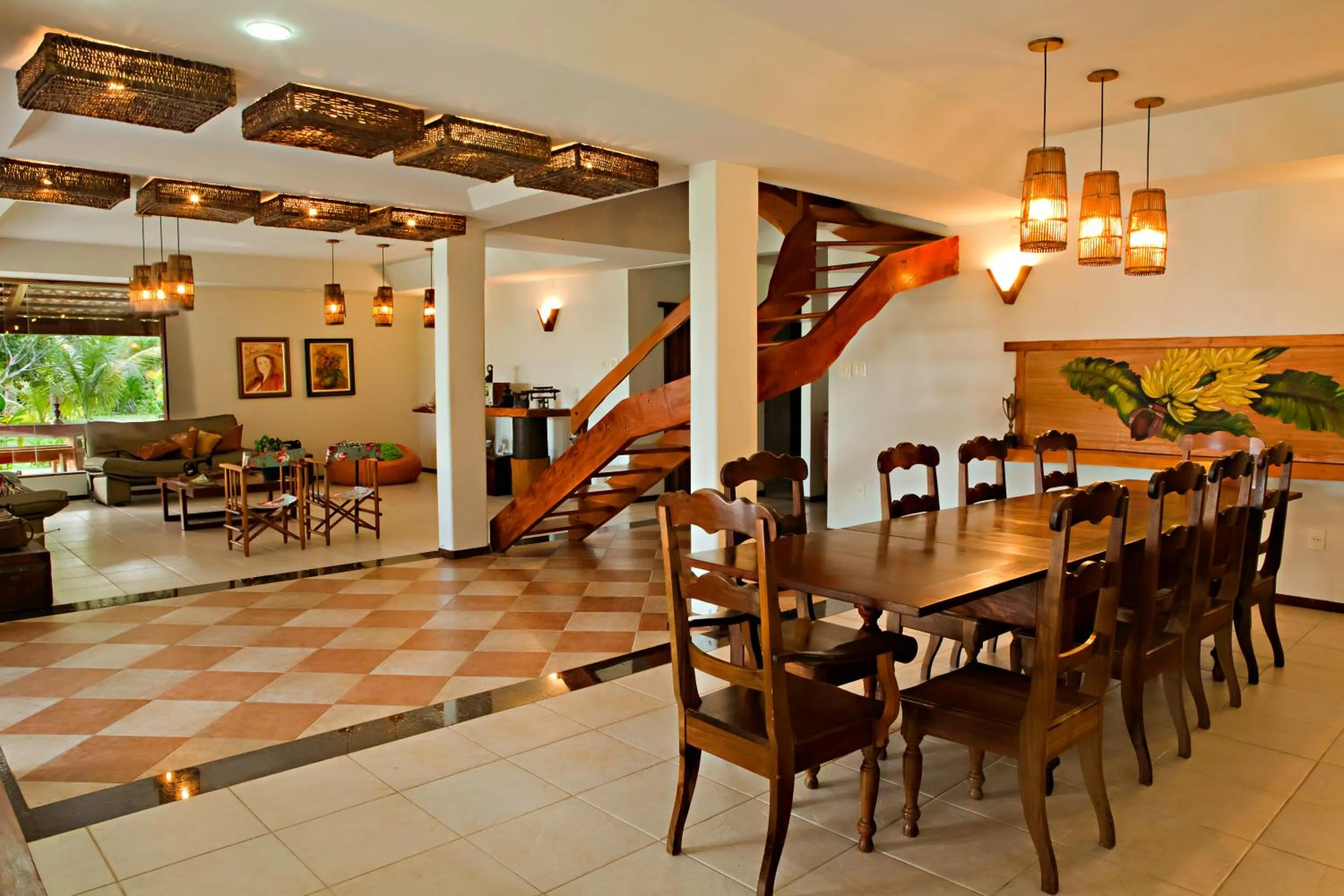 Living room in Hotel Karapitangui