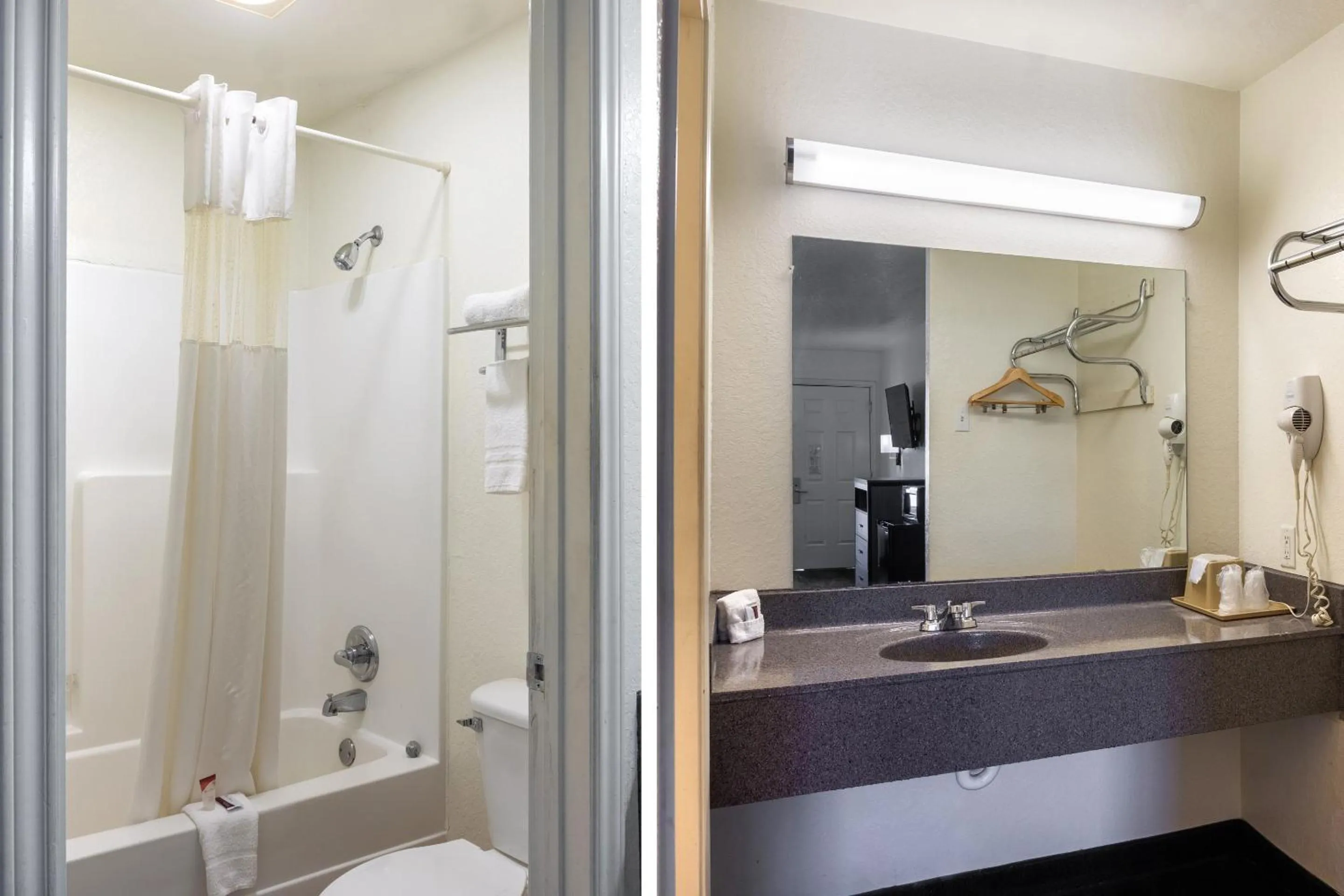 Bathroom in OYO Inn & Suites Medical Center San Antonio