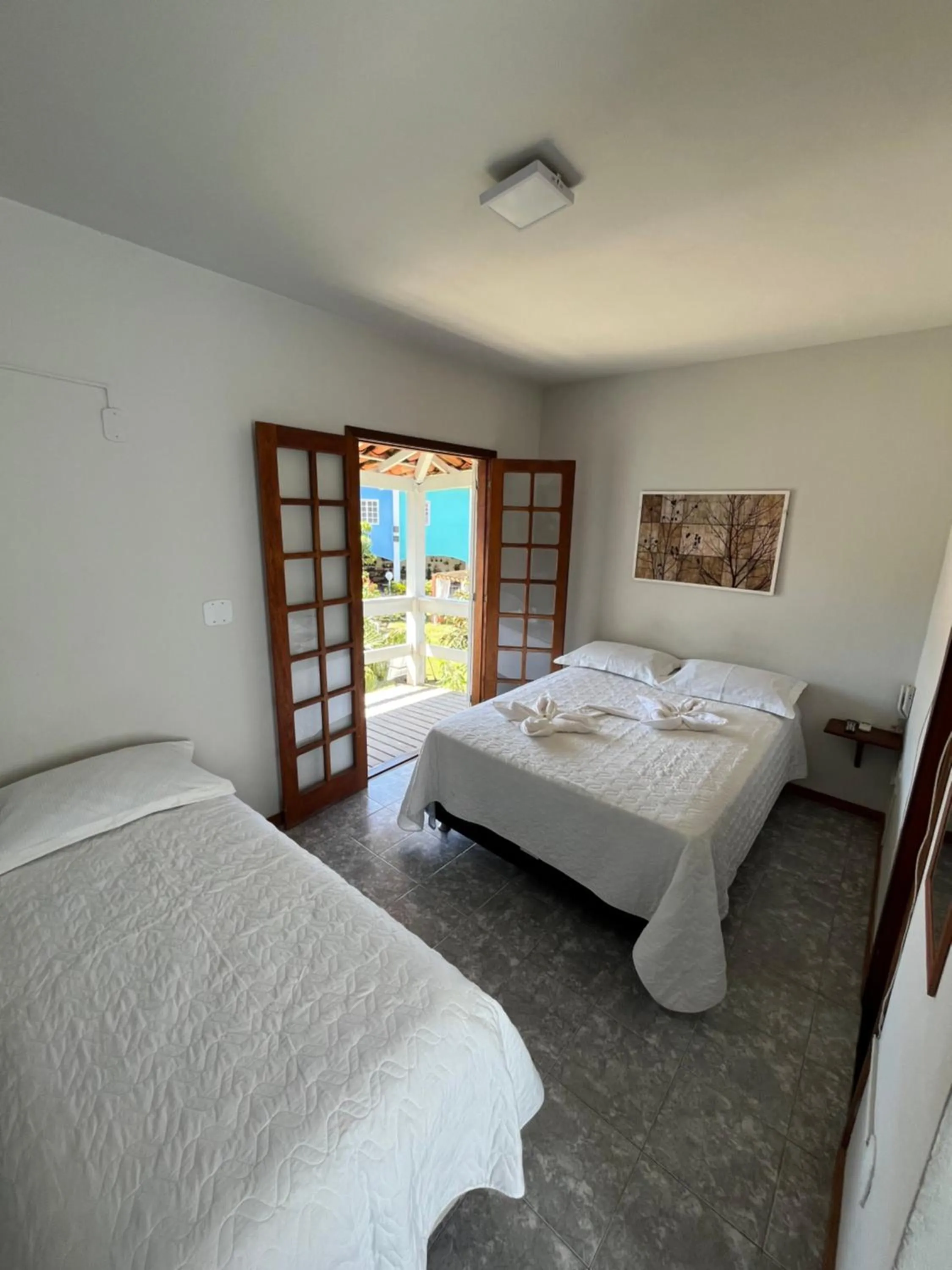 Bed in Pousada Paraíso do Atlântico