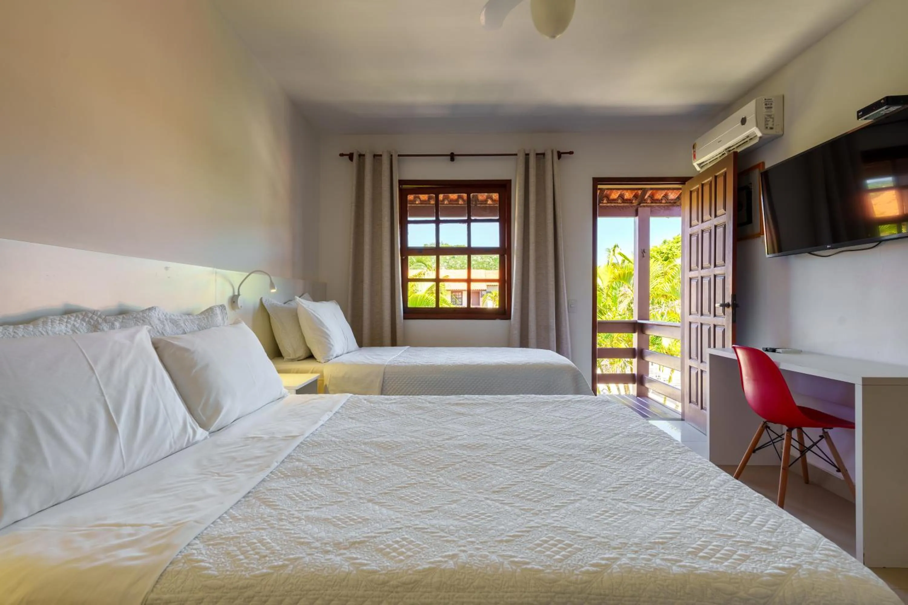 Bed in Pousada do Timoneiro