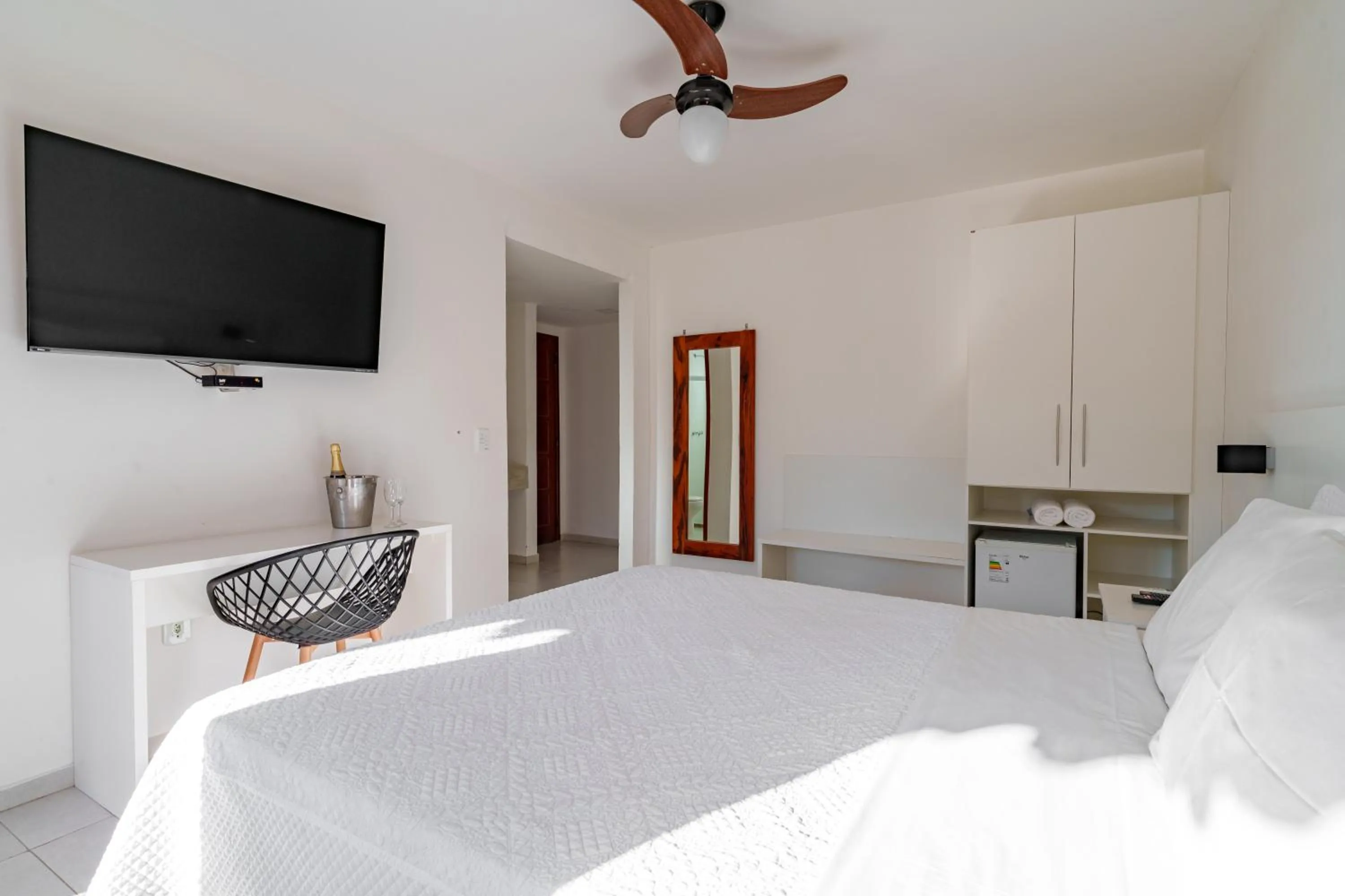 Bed in Pousada do Timoneiro