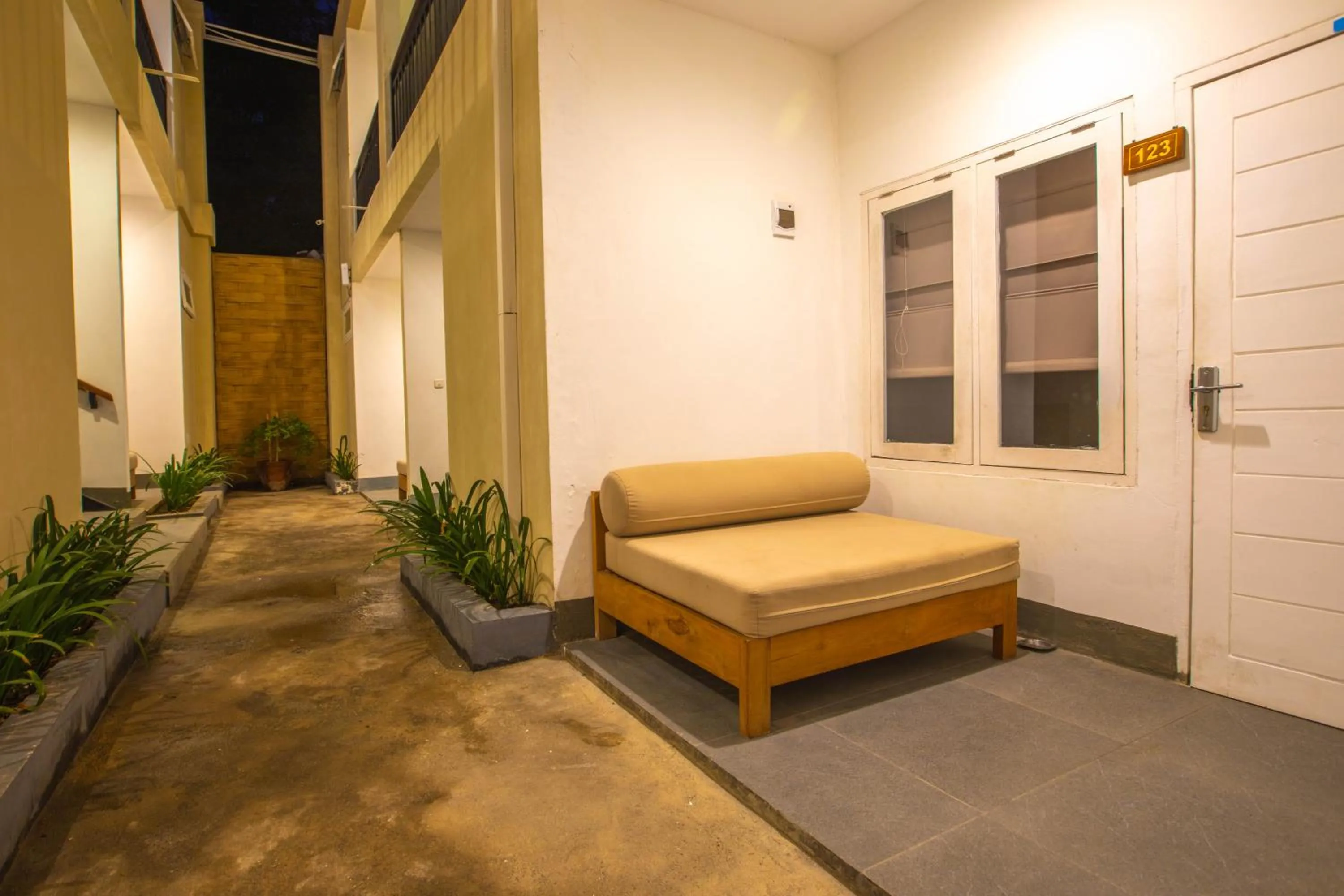 Seating area in Gili Sands Hotel & Bar