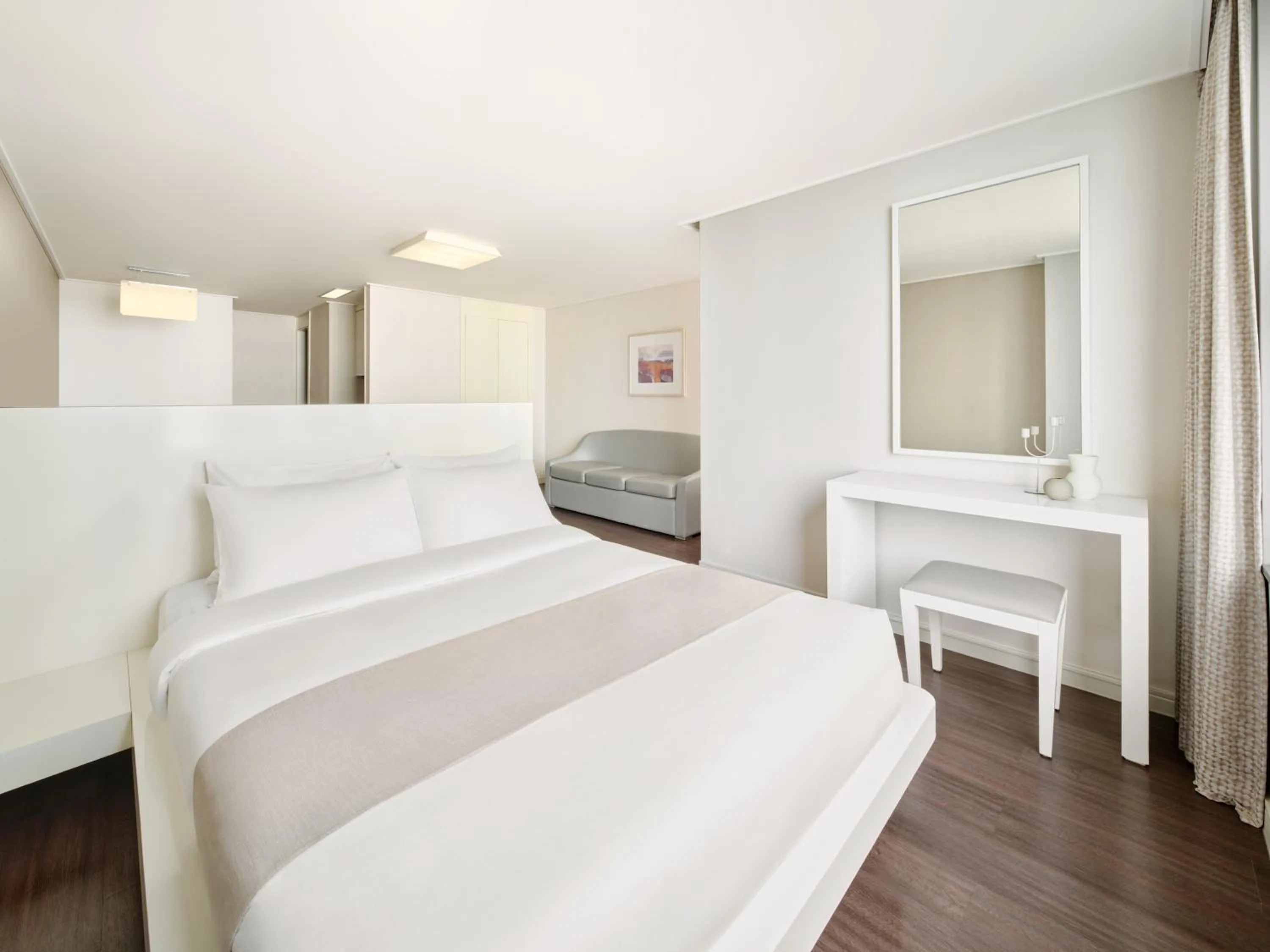 Bed in Hanwha Resort Haeundae
