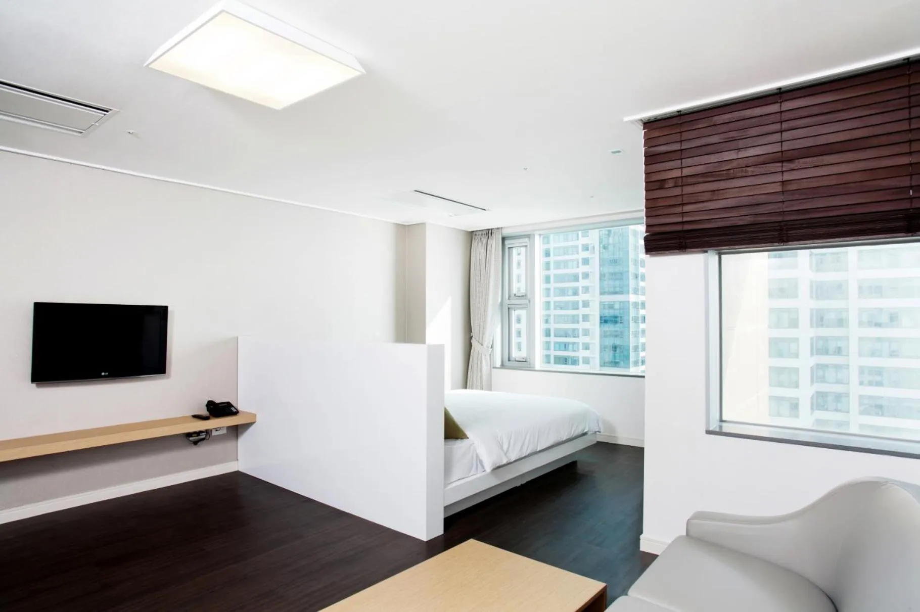 Bed in Hanwha Resort Haeundae