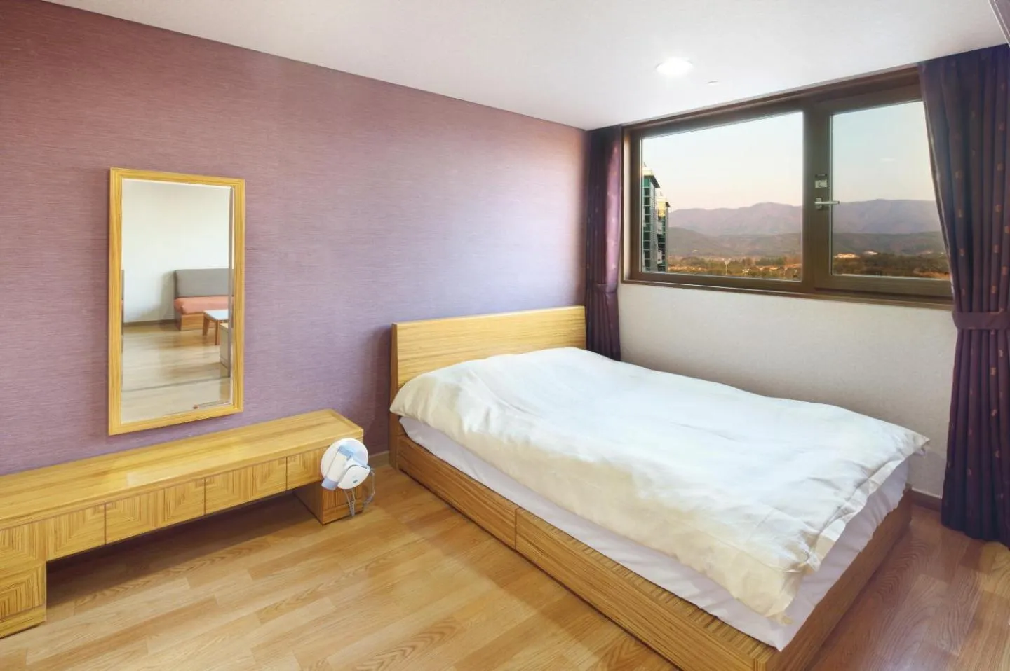 Bed in Hanwha Resort Gyeongju