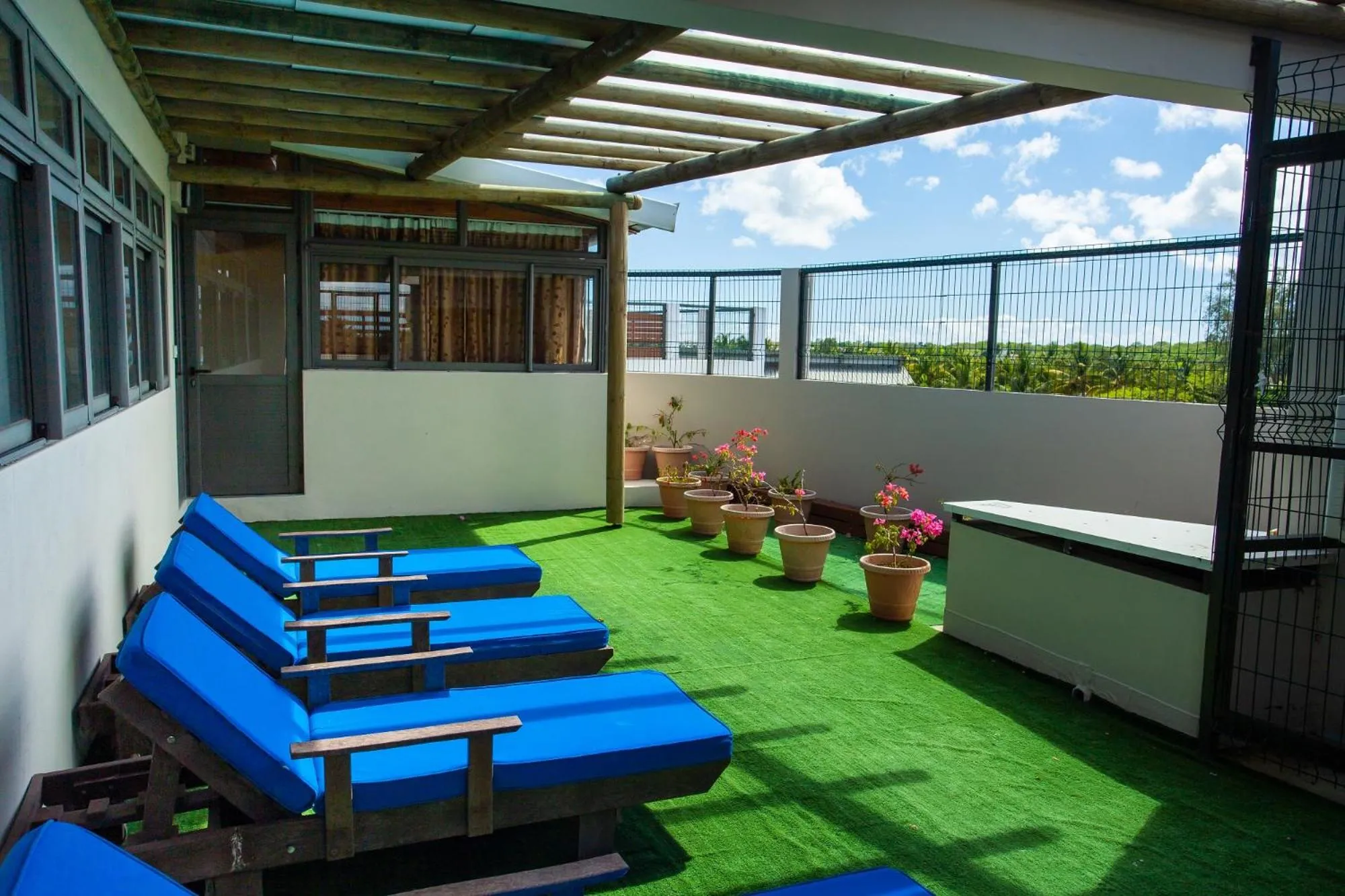 Patio in Residence Potosi