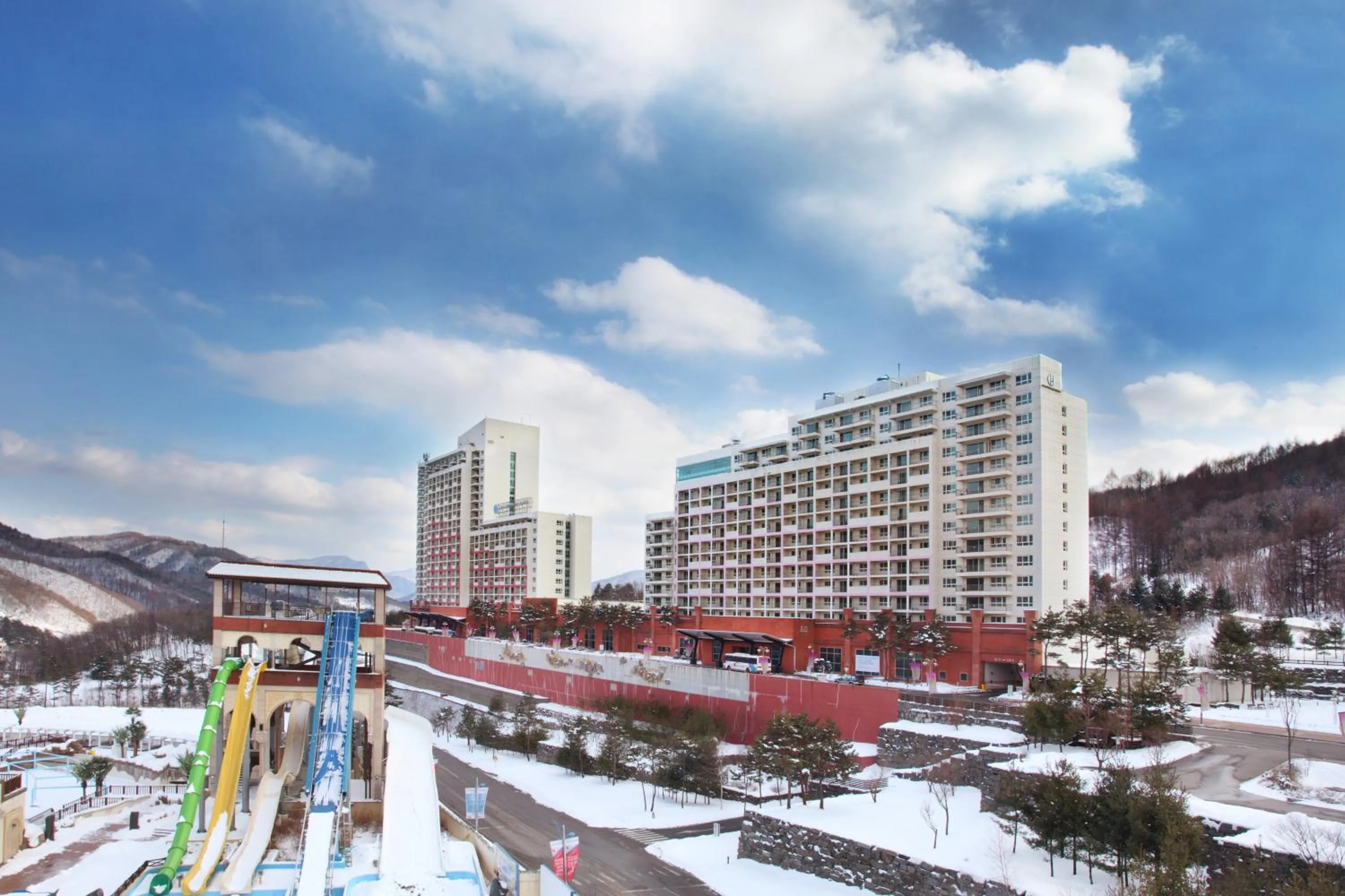 Area and facilities in Hanwha Resort Pyeongchang