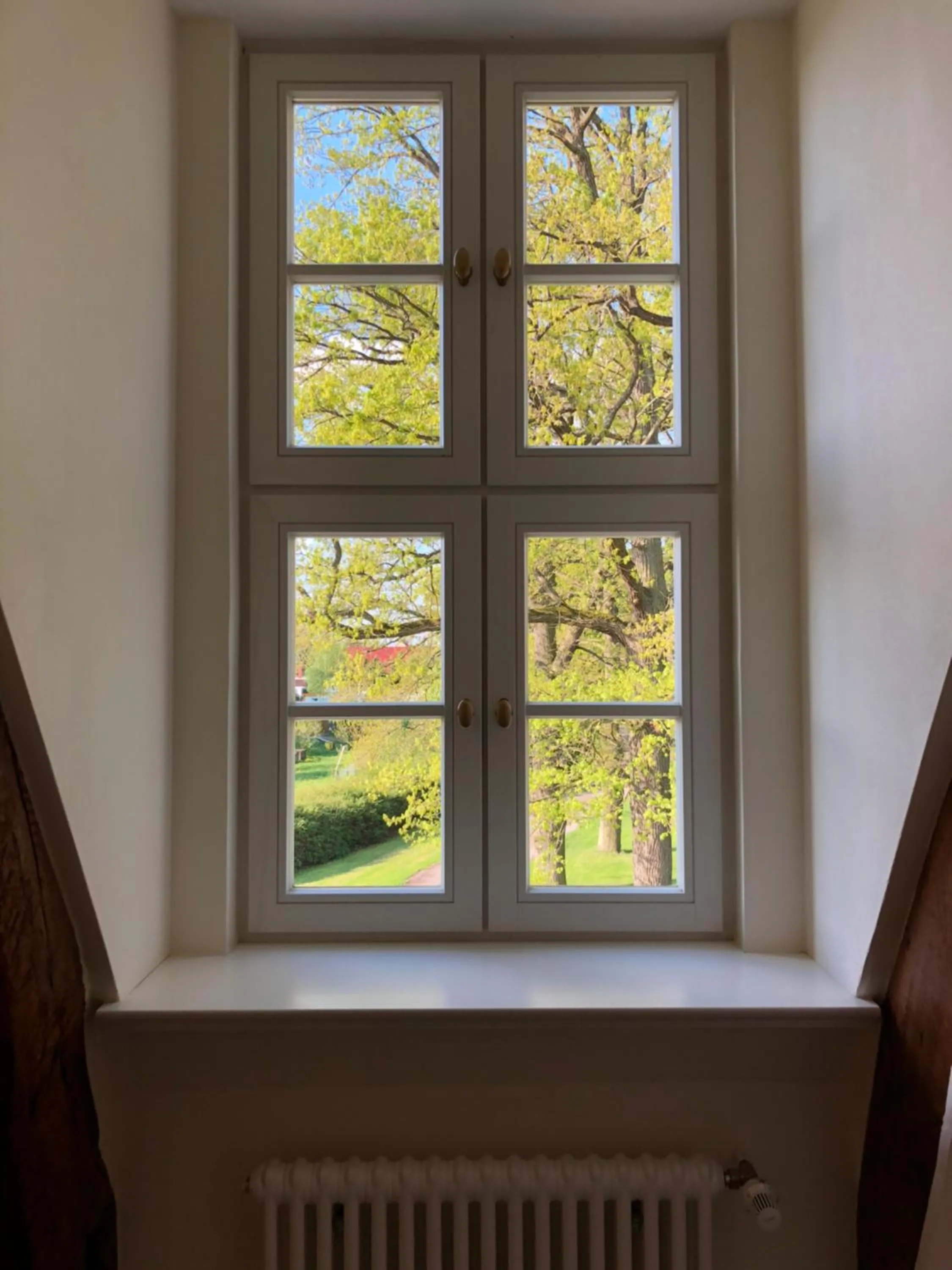 Garden view in Jagdschloss Kotelow