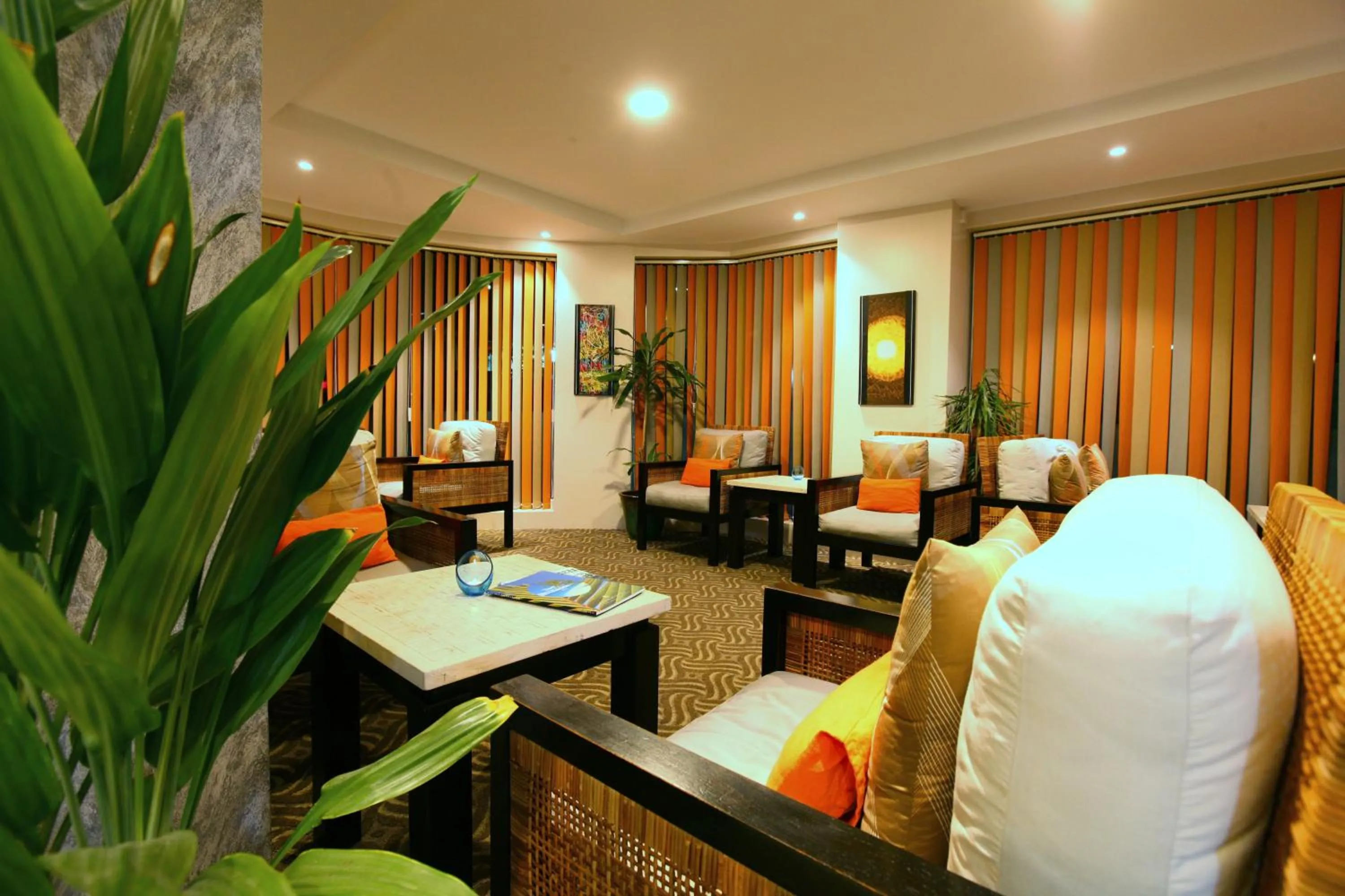 Lobby or reception in The Beehive