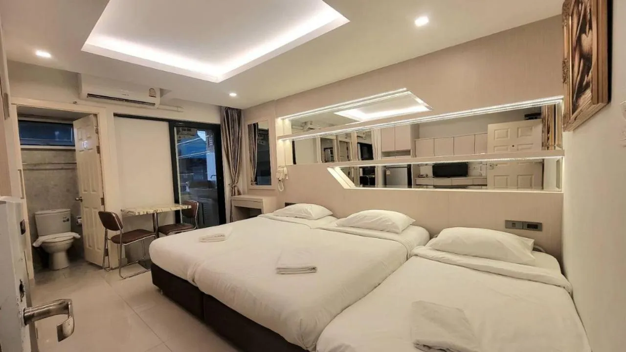Bed in B-your home Hotel Don Mueang Airport Bangkok 如你家酒店