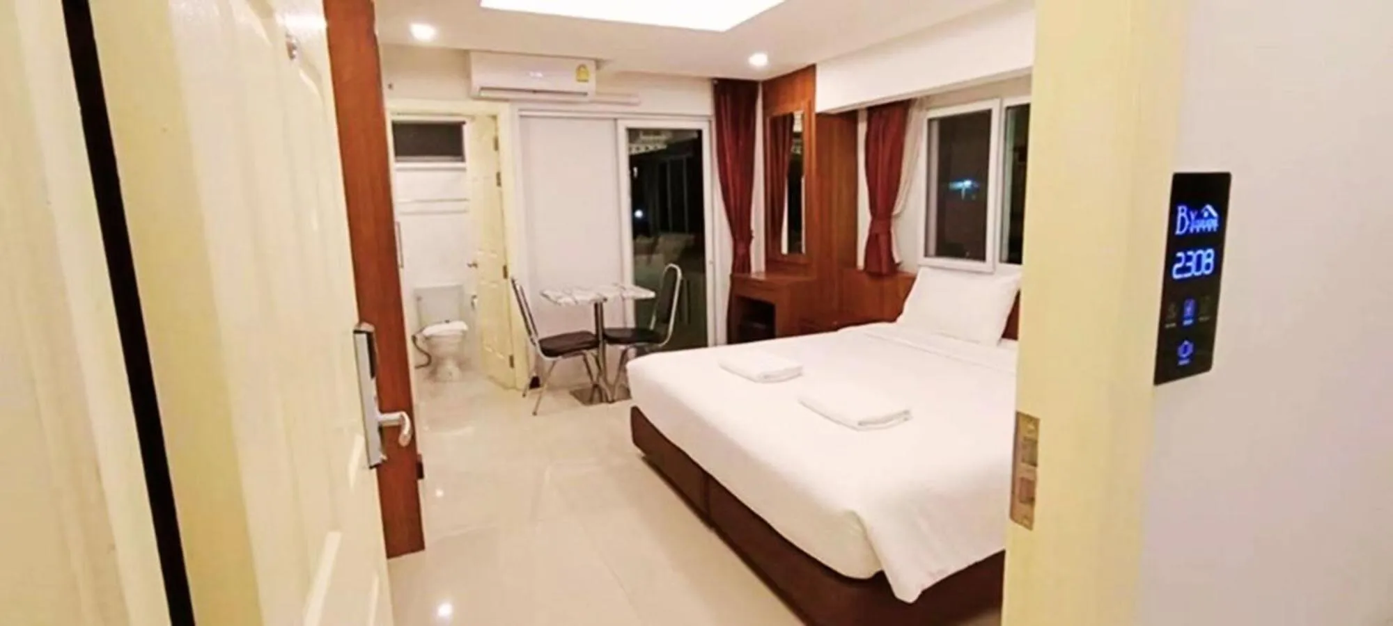 Bed in B-your home Hotel Don Mueang Airport Bangkok 如你家酒店