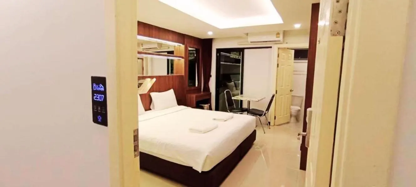Bed in B-your home Hotel Don Mueang Airport Bangkok 如你家酒店