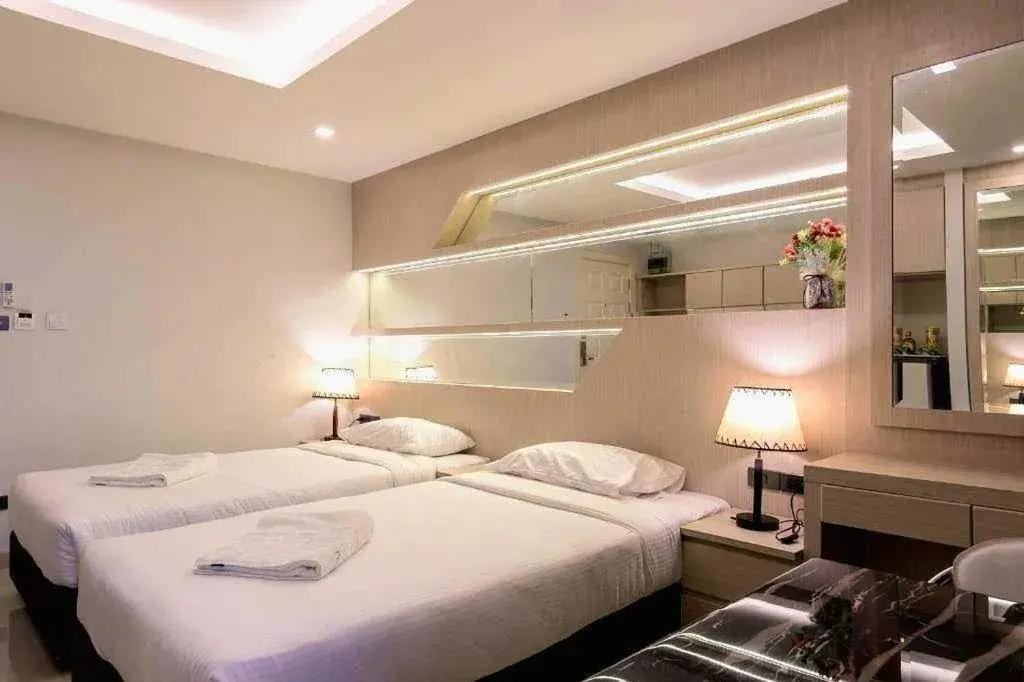 Standard Twin Room in B-your home Hotel Don Mueang Airport Bangkok 如你家酒店 Standard Twin Room in B-your home Hotel Don Mueang Airport Bangkok 如你家酒店