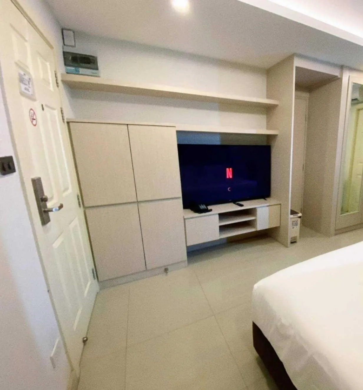 Bed in B-your home Hotel Don Mueang Airport Bangkok 如你家酒店