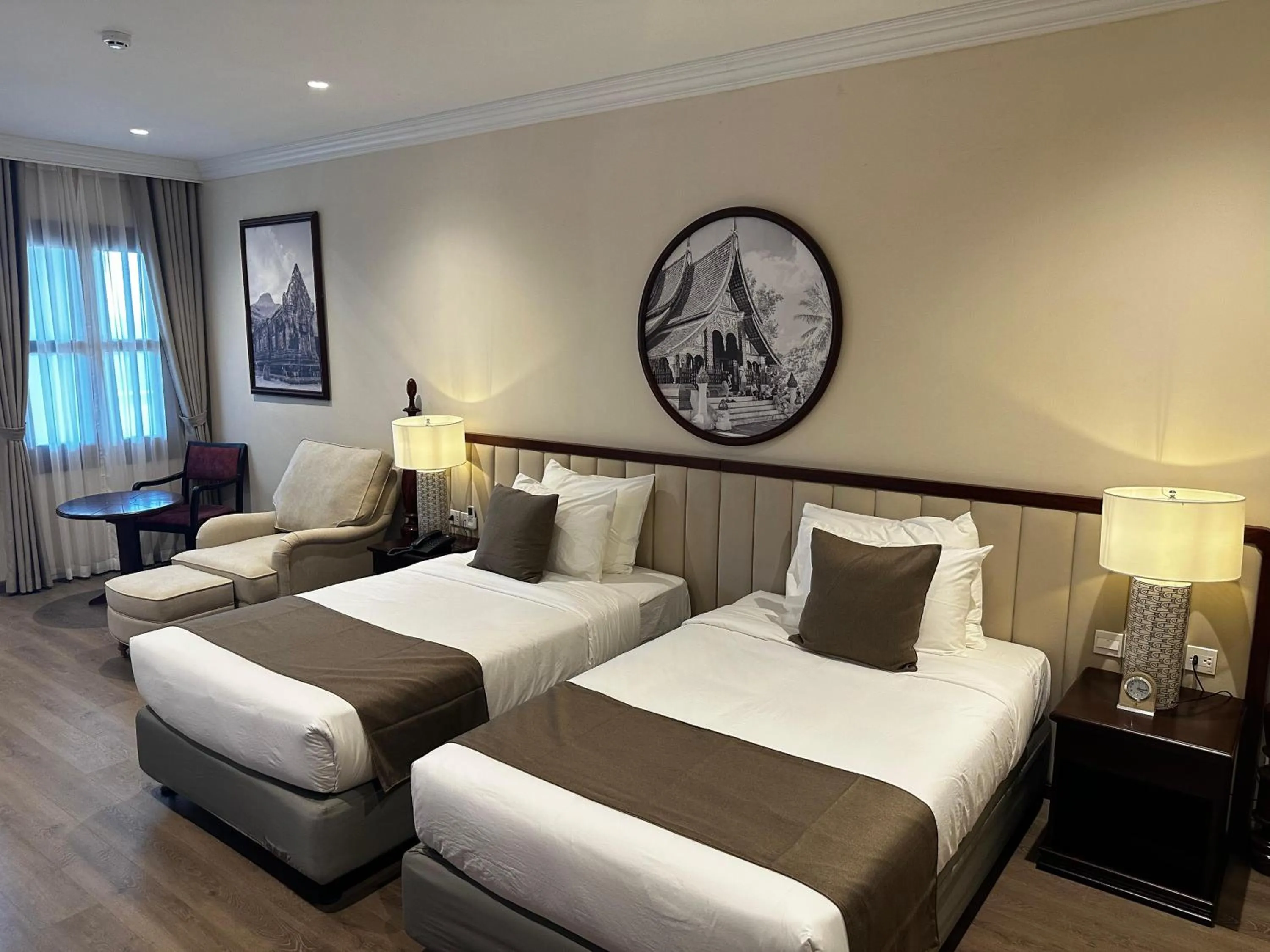 Bedroom, Bed in Champa Palace Hotel