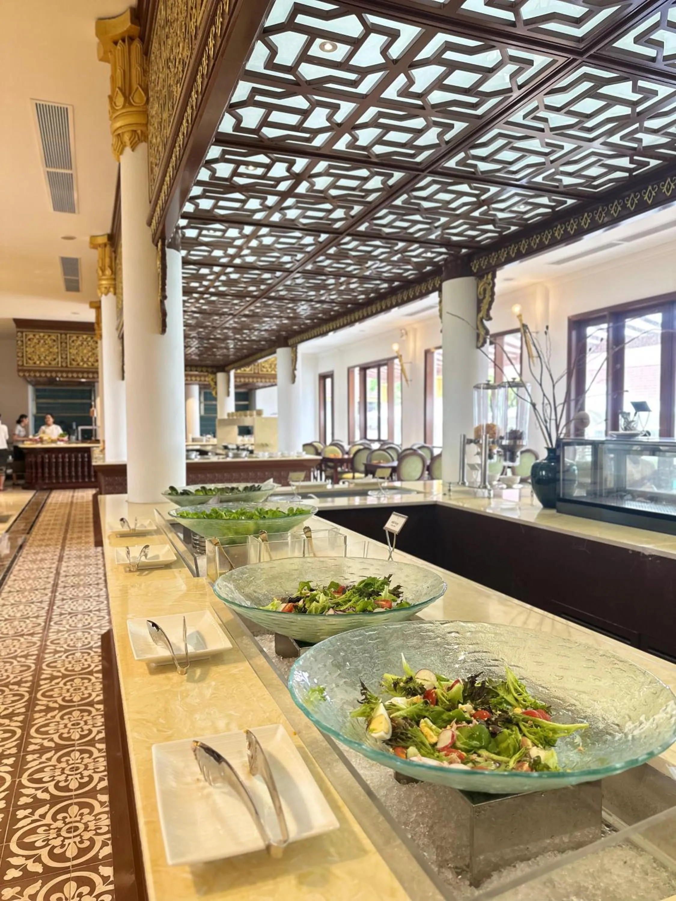 Breakfast in Champa Palace Hotel