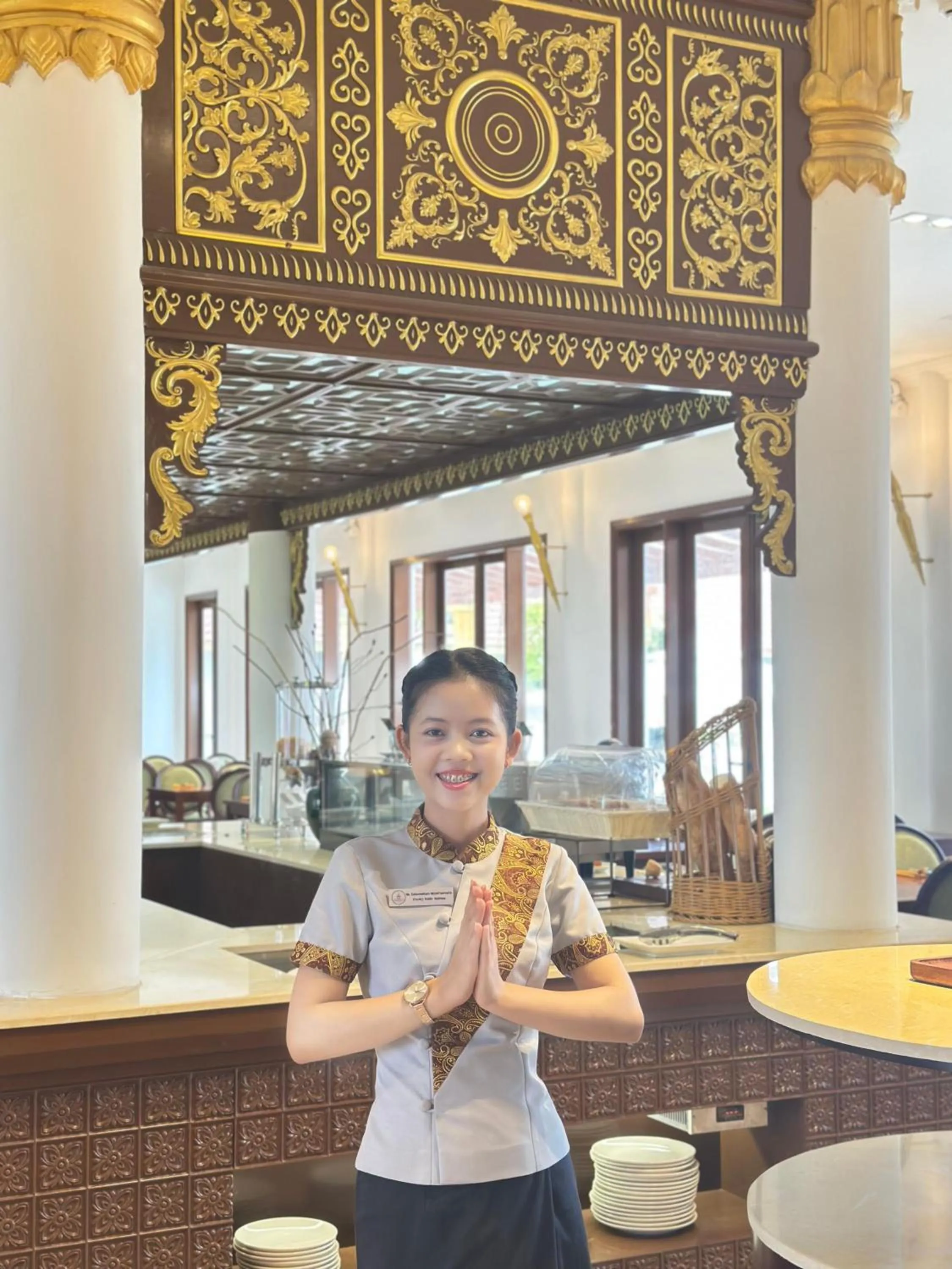 Staff in Champa Palace Hotel