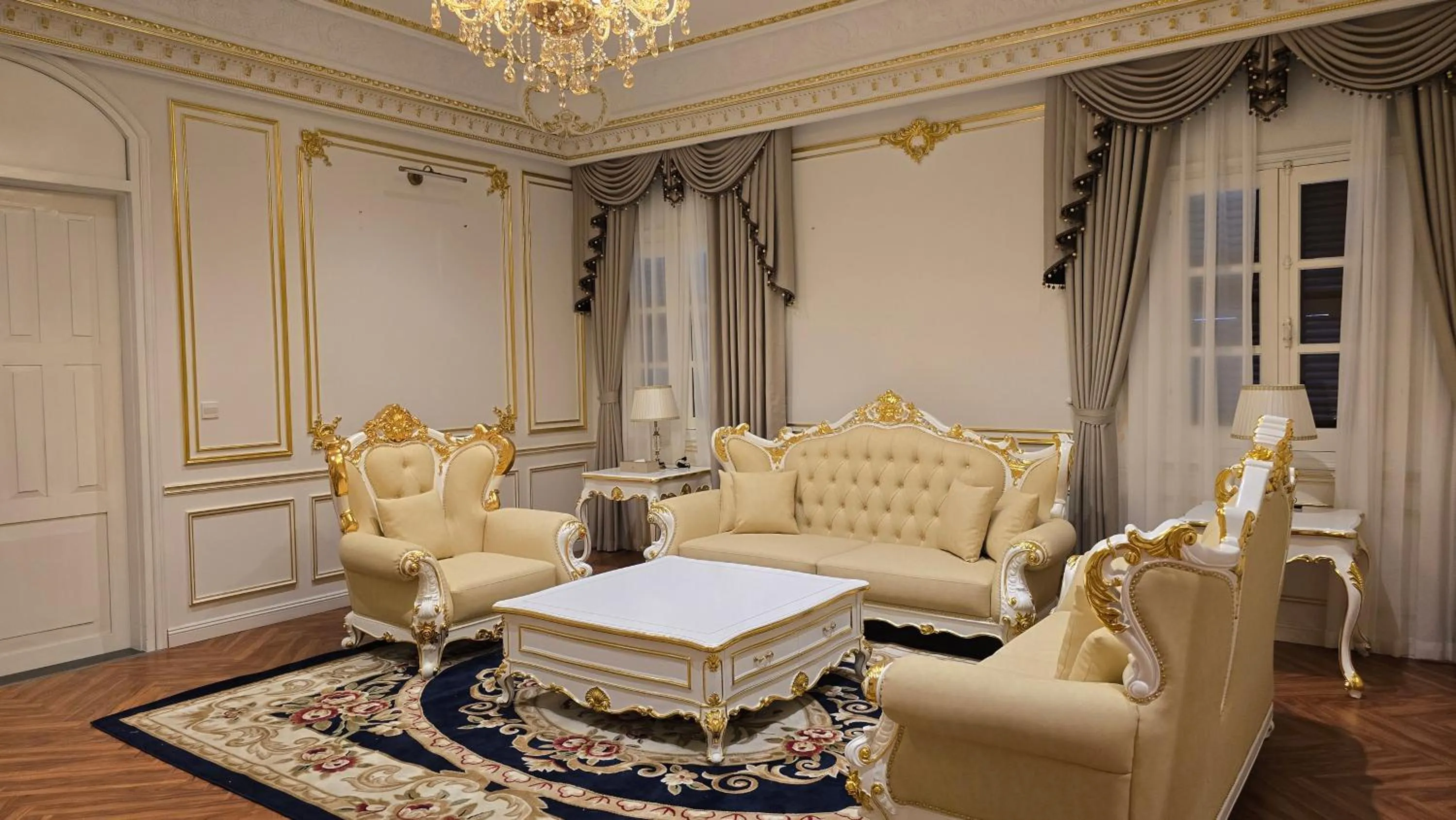 Living room in Champa Palace Hotel