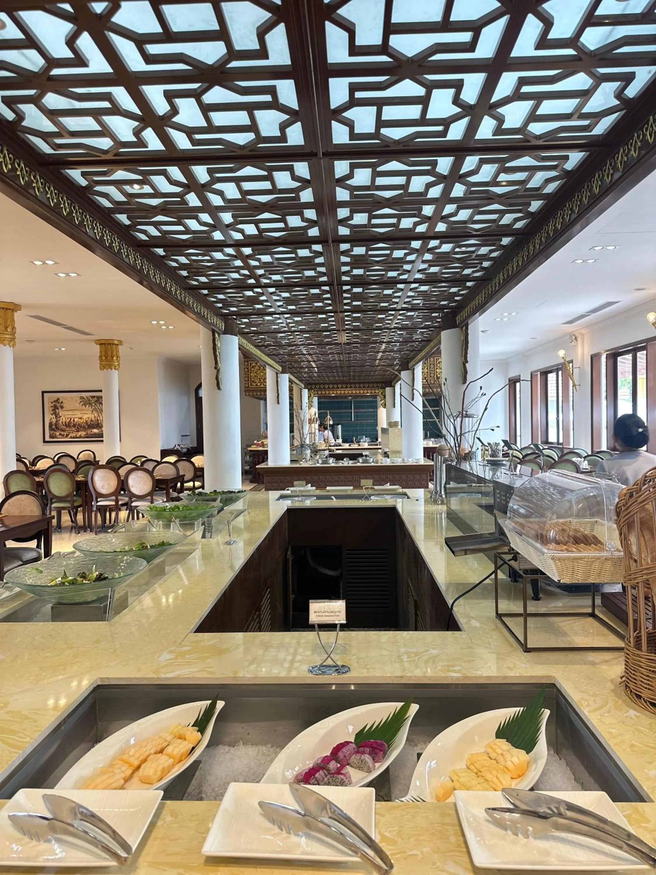 Breakfast in Champa Palace Hotel