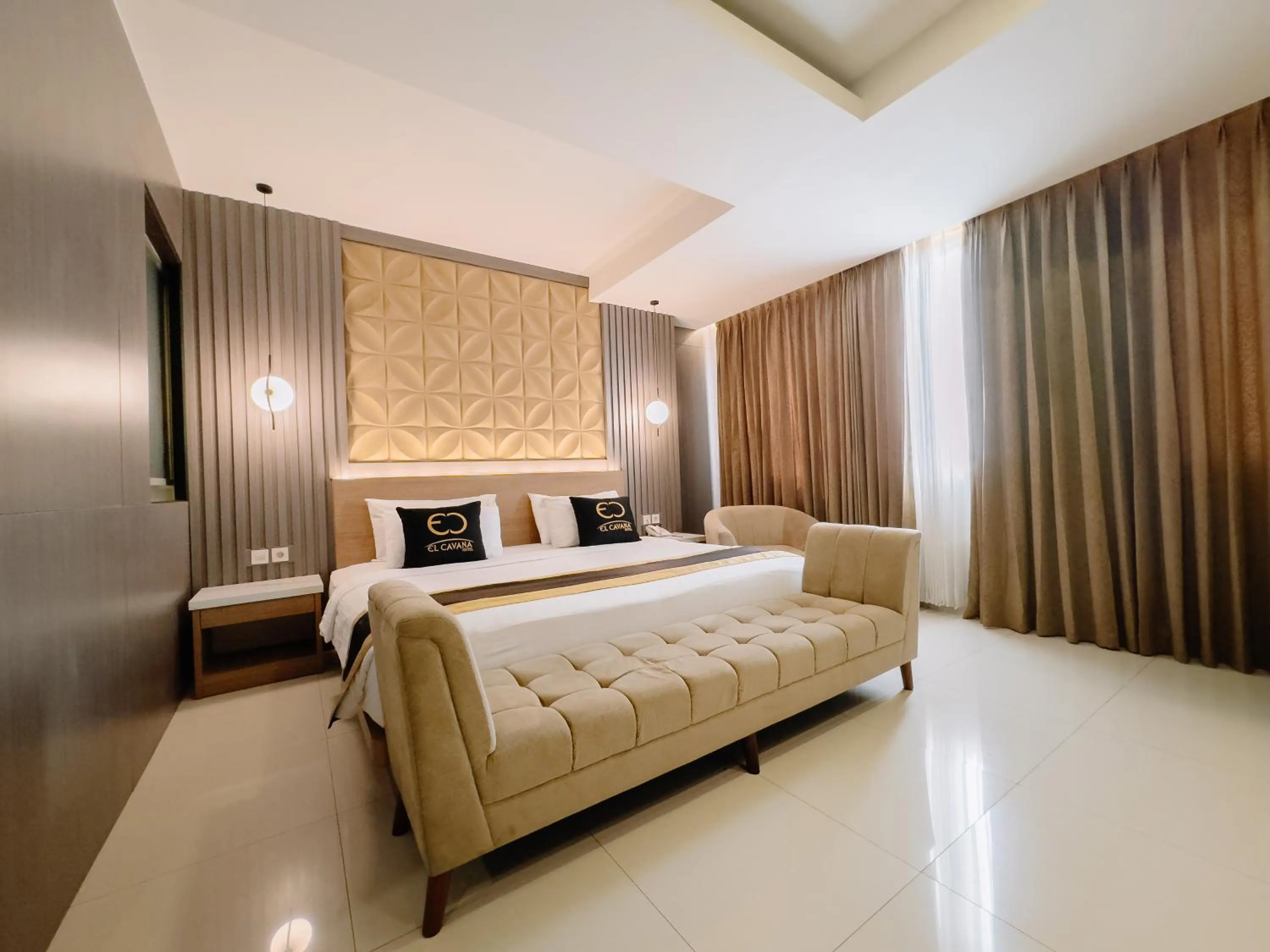 Bed in El Cavana Bandung