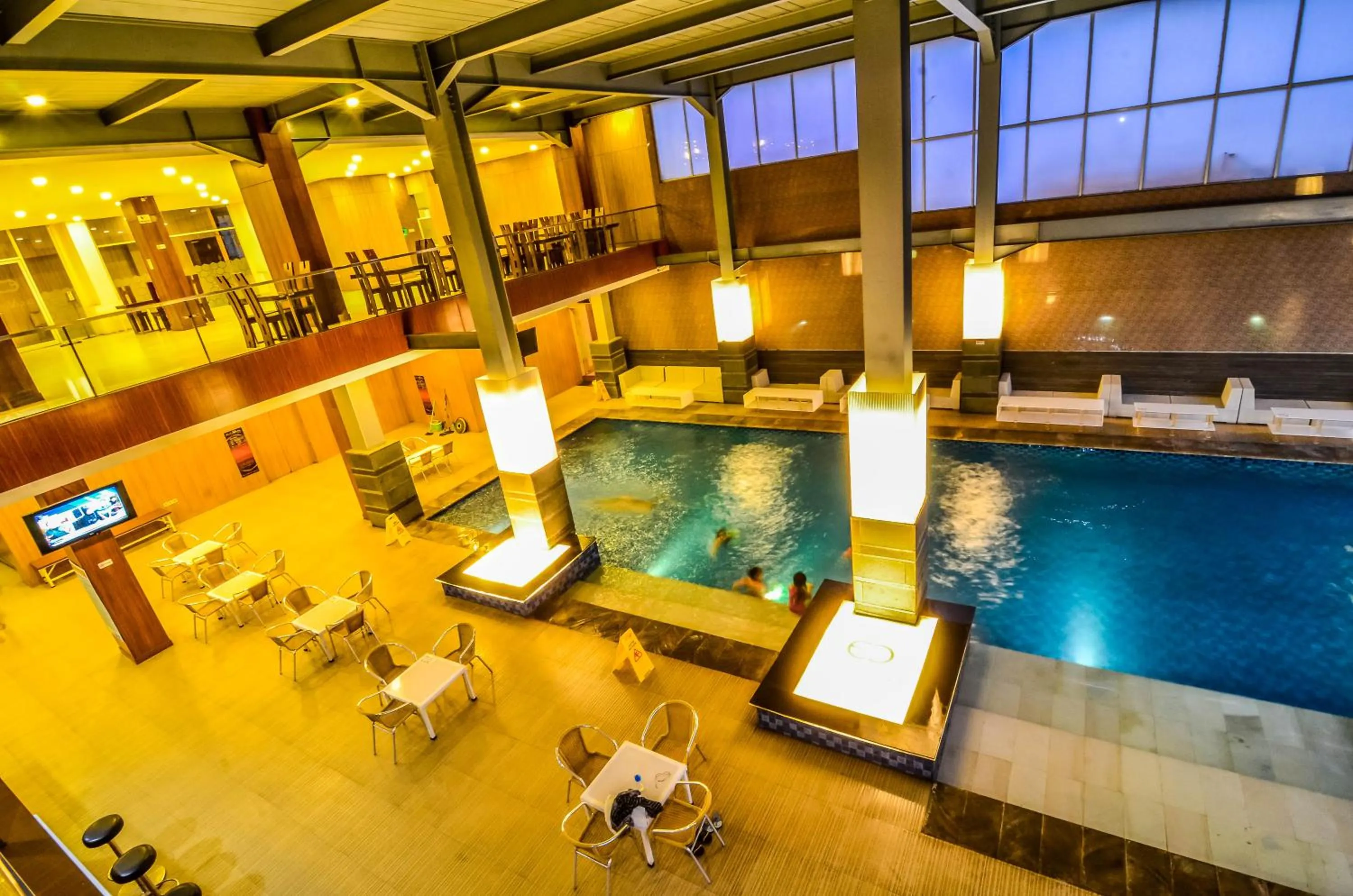 Swimming pool in El Cavana Bandung