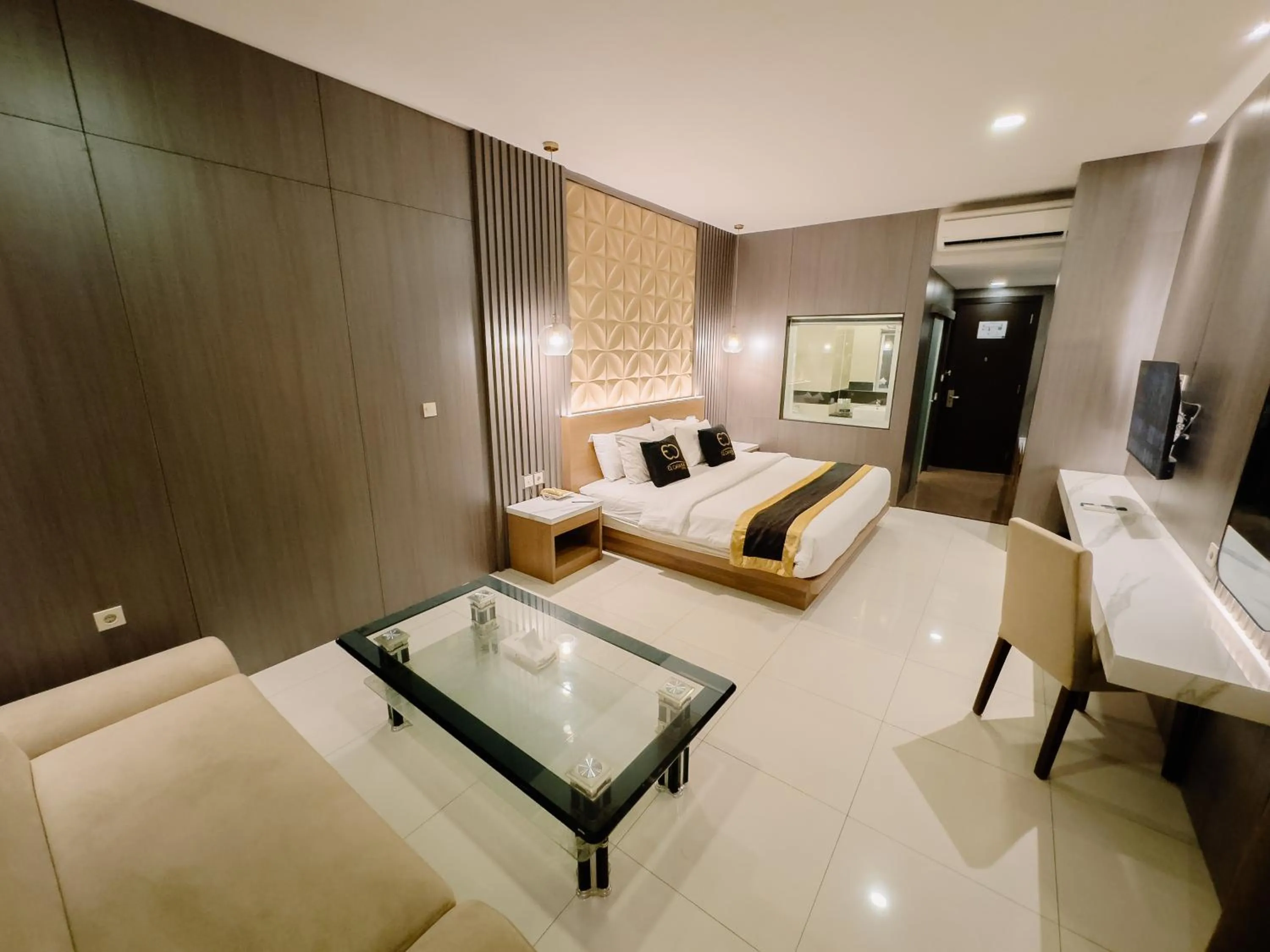 Bed in El Cavana Bandung