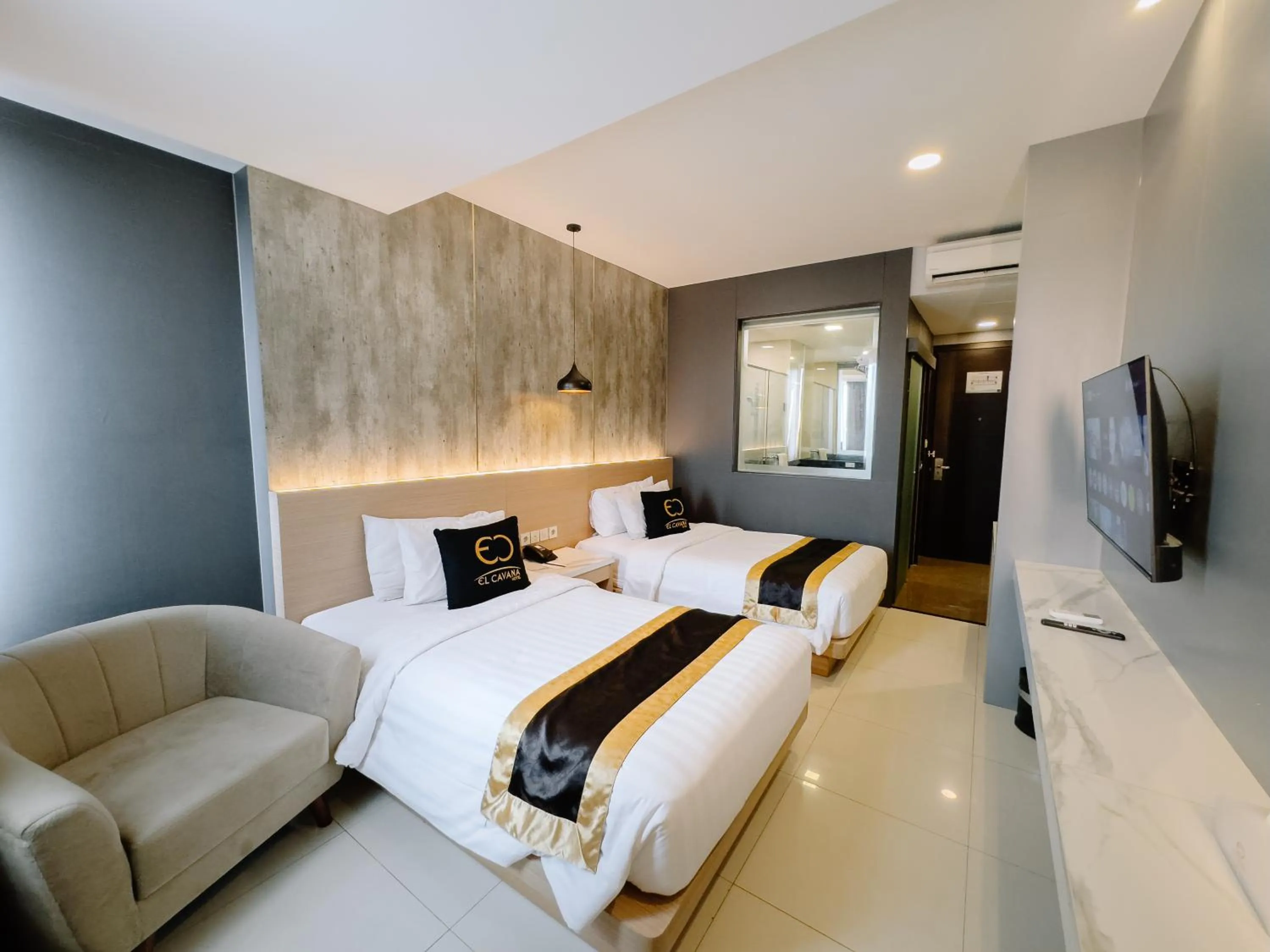 Bed in El Cavana Bandung