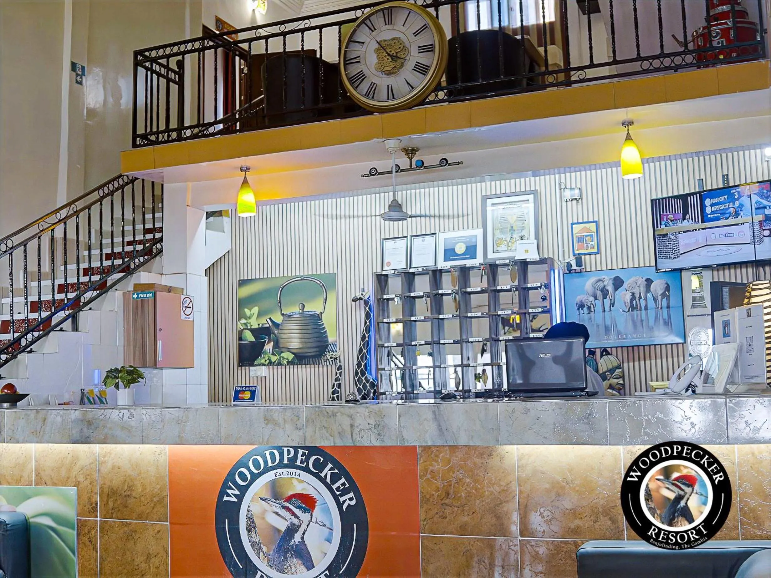 Lobby or reception in Woodpecker Resort Hotel
