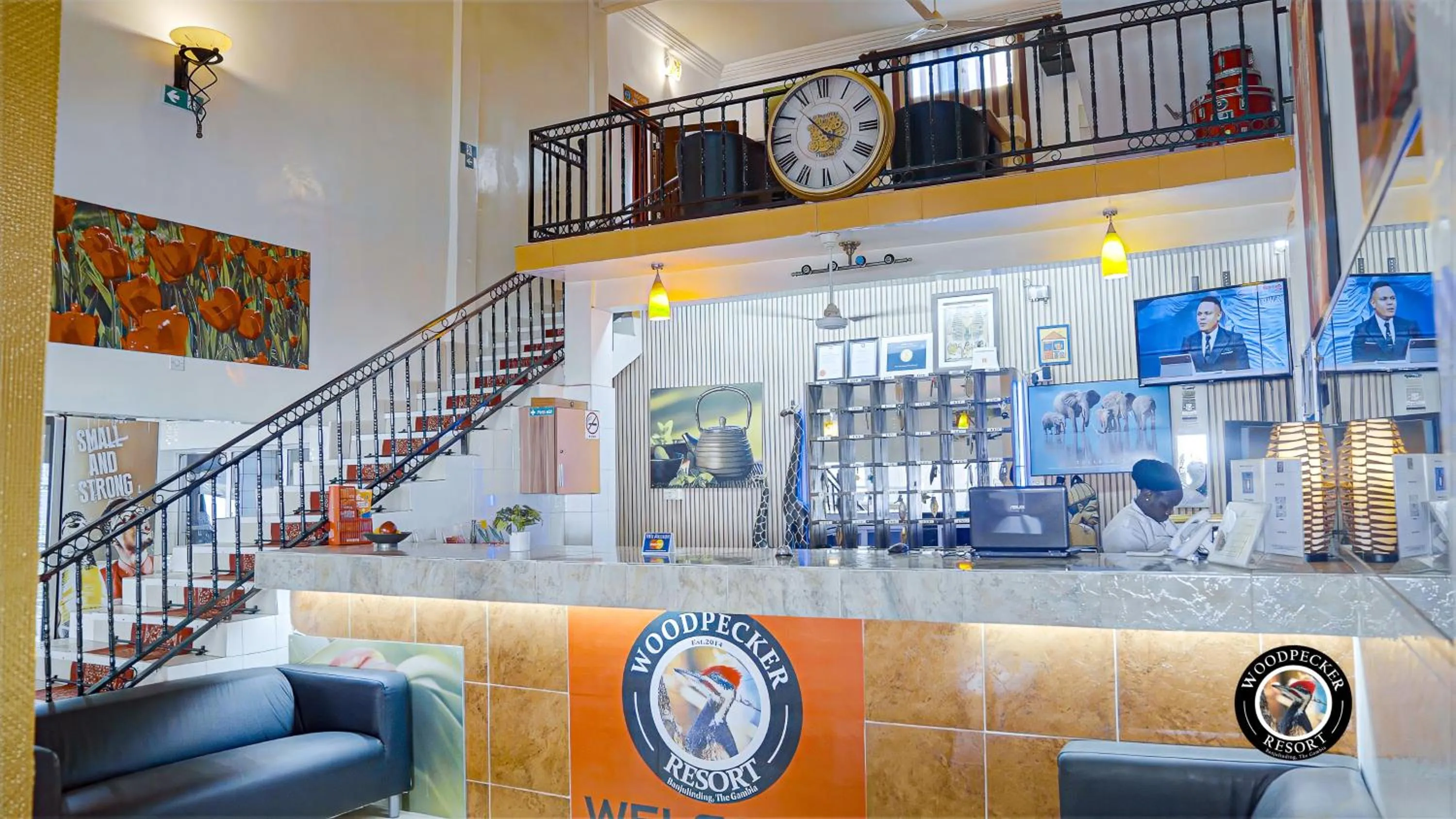 Lobby or reception in Woodpecker Resort Hotel