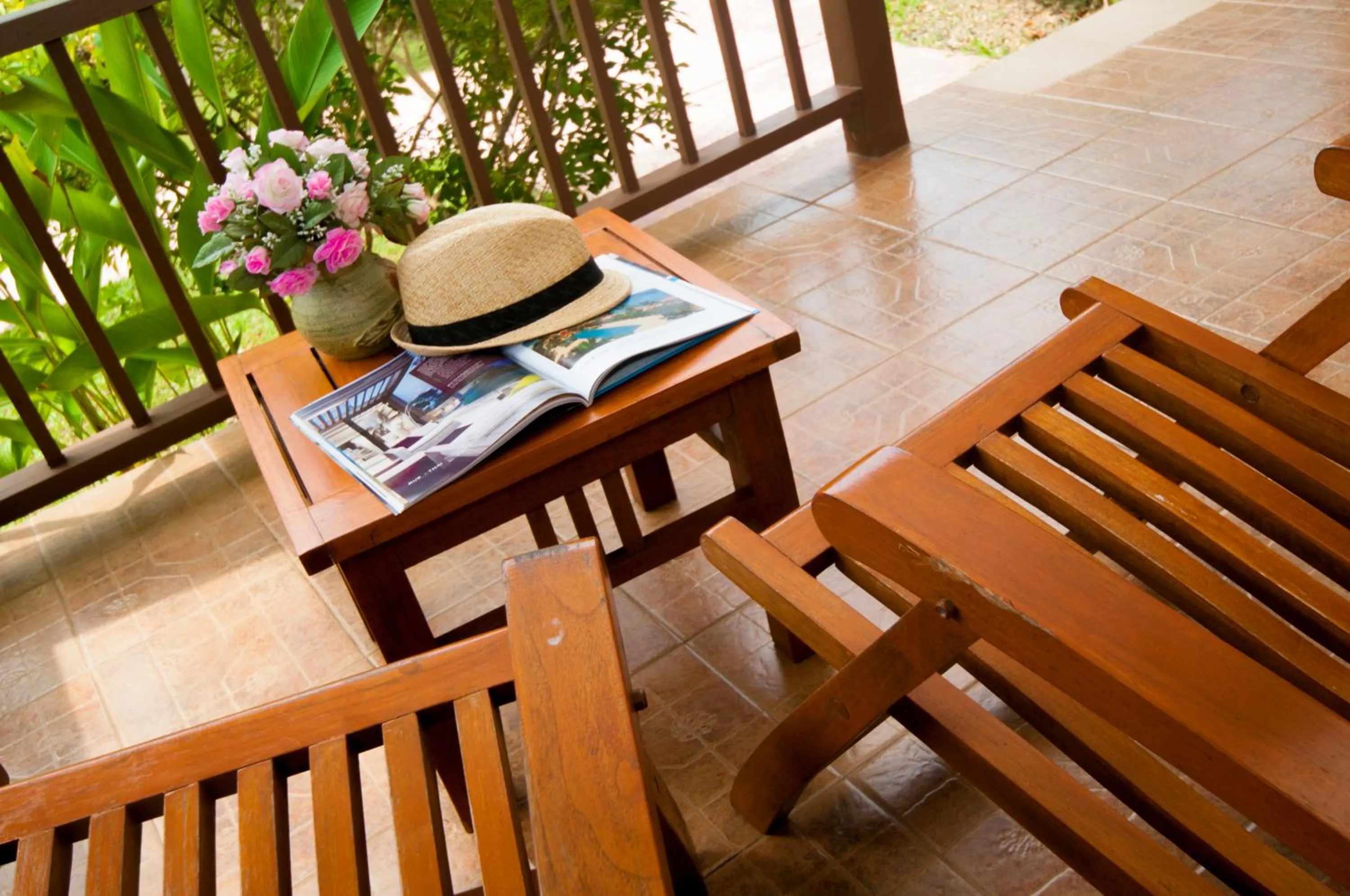 Balcony/Terrace in BLU PINE Villa & Pool Access - SHA Plus