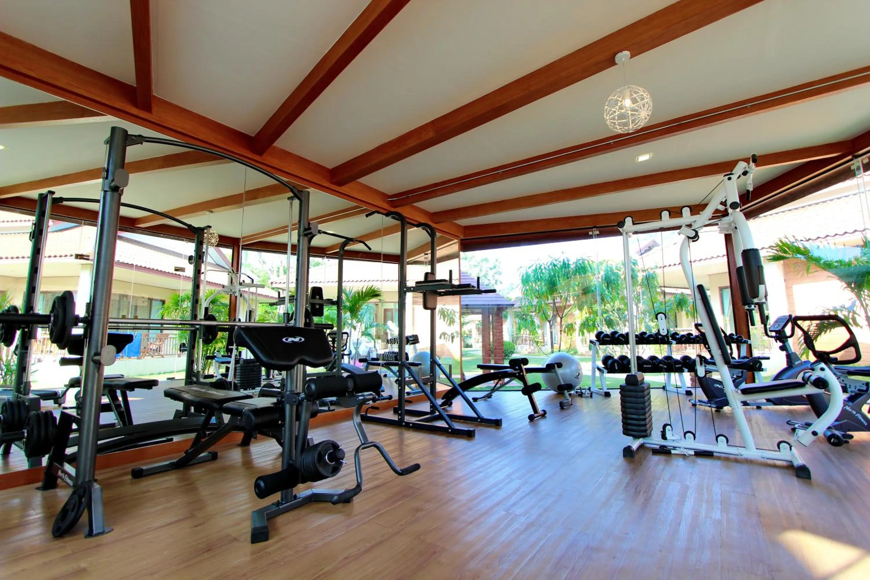Day, Fitness Center/Facilities in BLU PINE Villa & Pool Access - SHA Plus