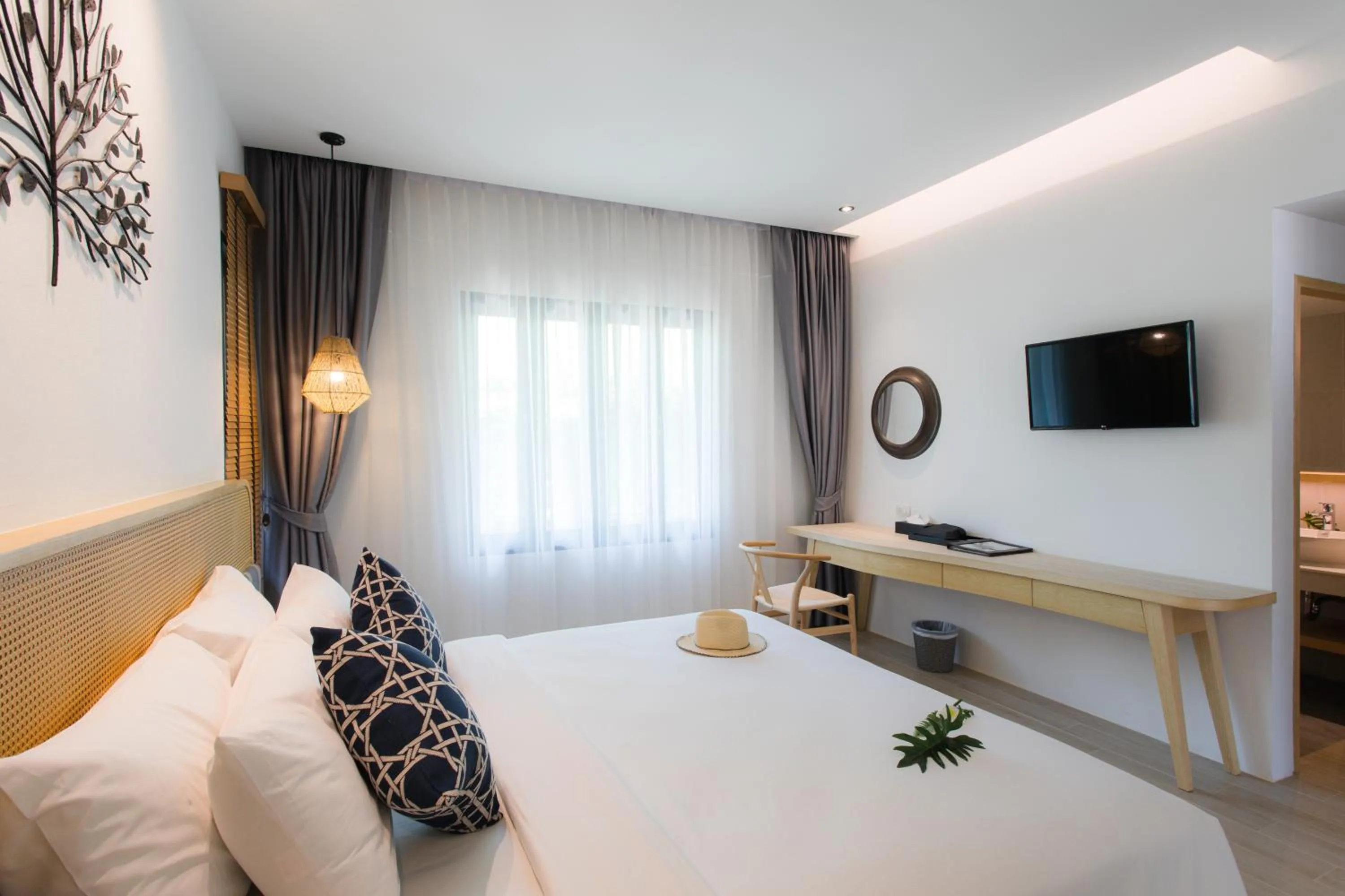 TV/Entertainment Center in BLU PINE Villa & Pool Access - SHA Plus