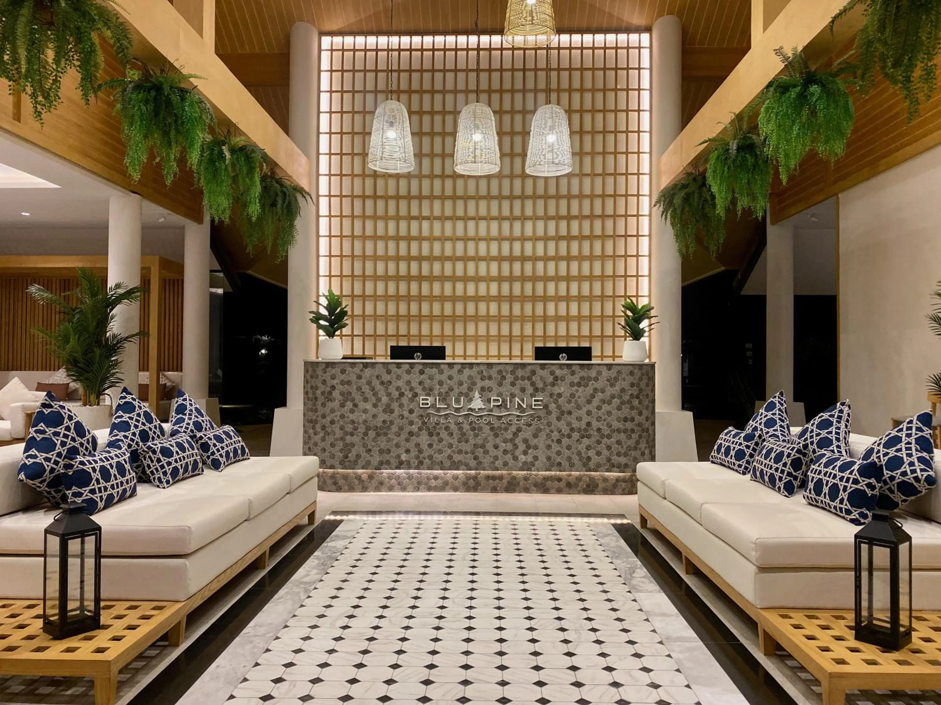 Solarium, Lobby/Reception in BLU PINE Villa & Pool Access - SHA Plus