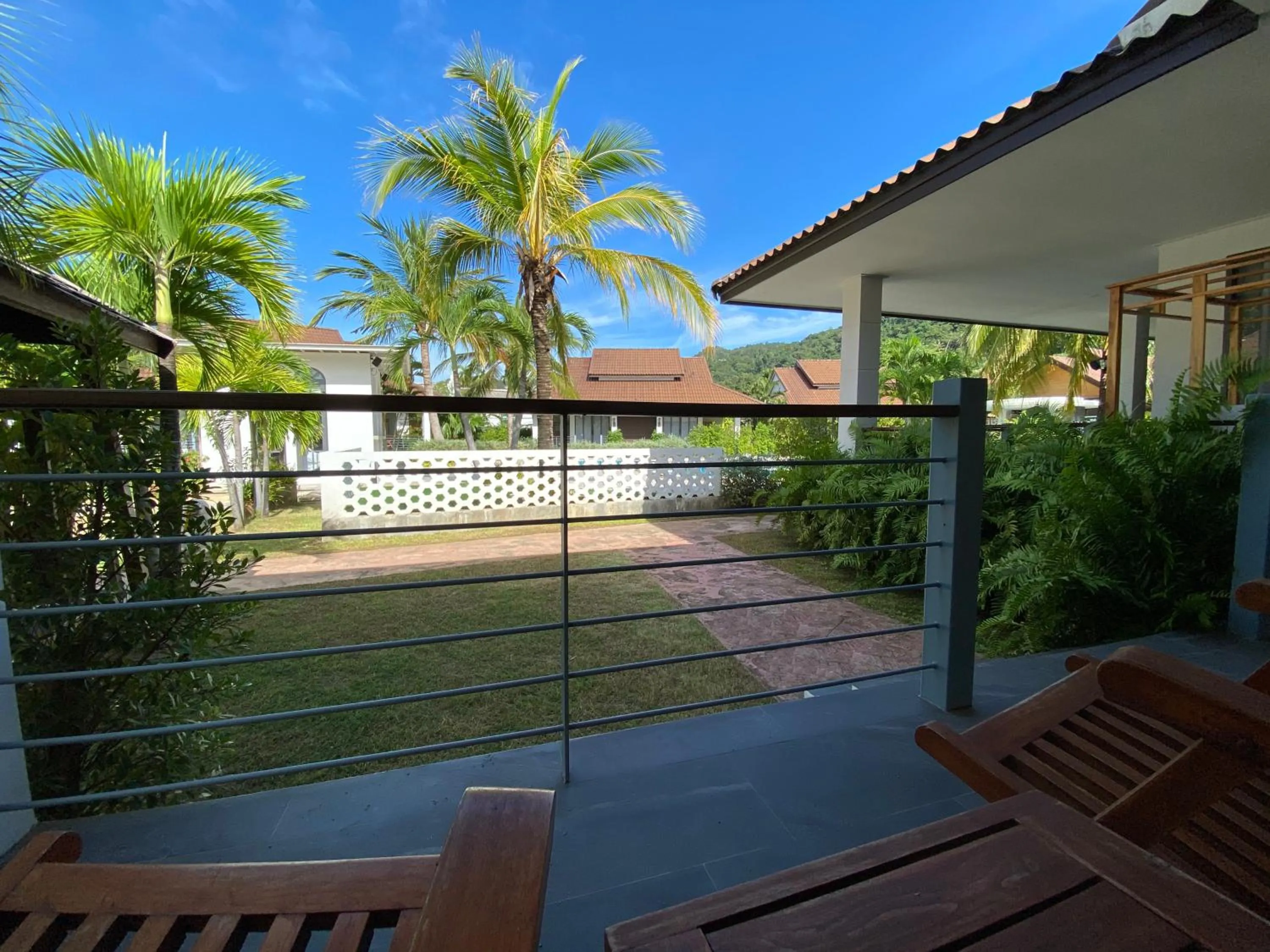 Garden view, Balcony/Terrace in BLU PINE Villa & Pool Access - SHA Plus