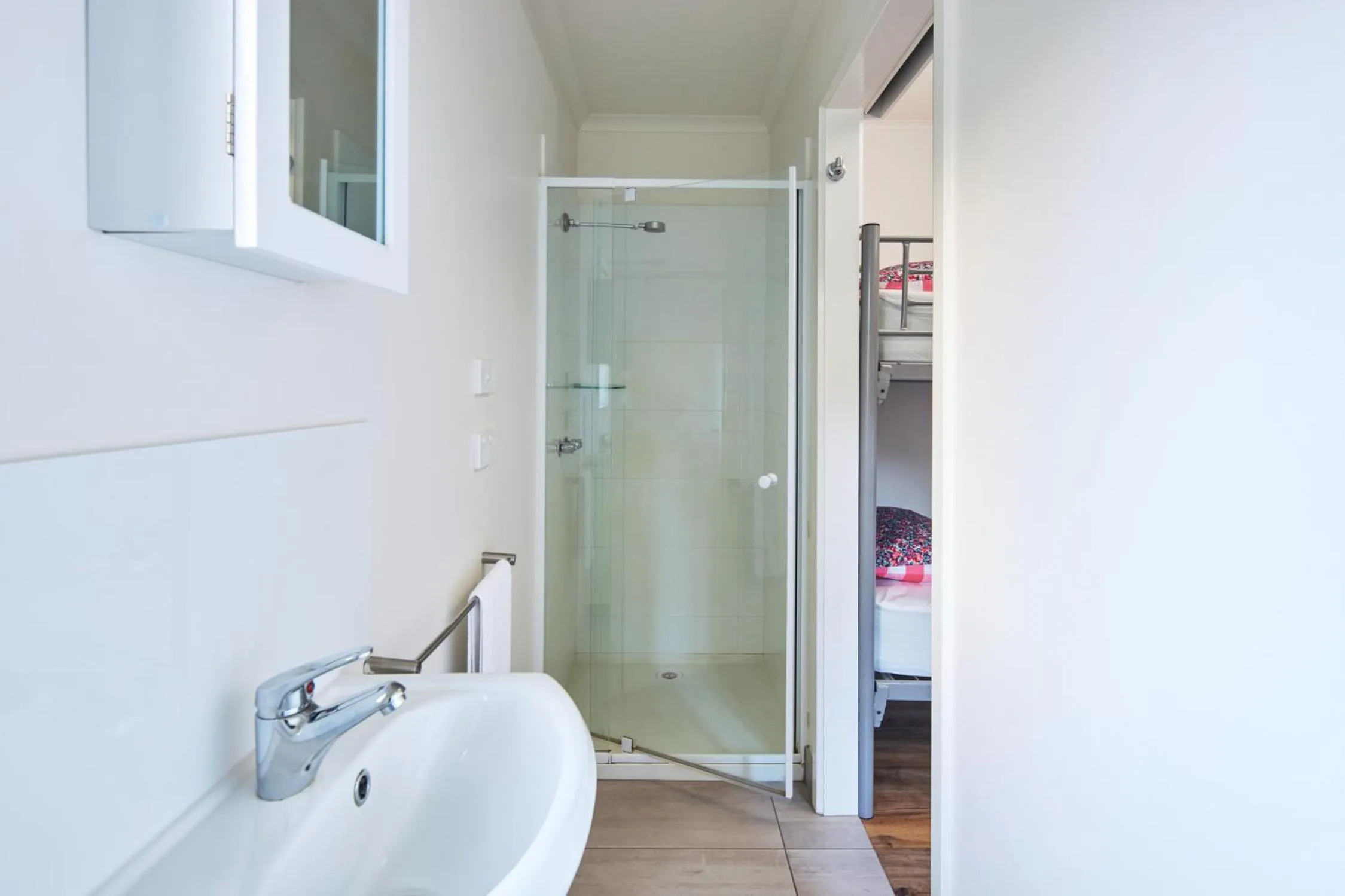 Shower in NRMA Port Arthur Holiday Park