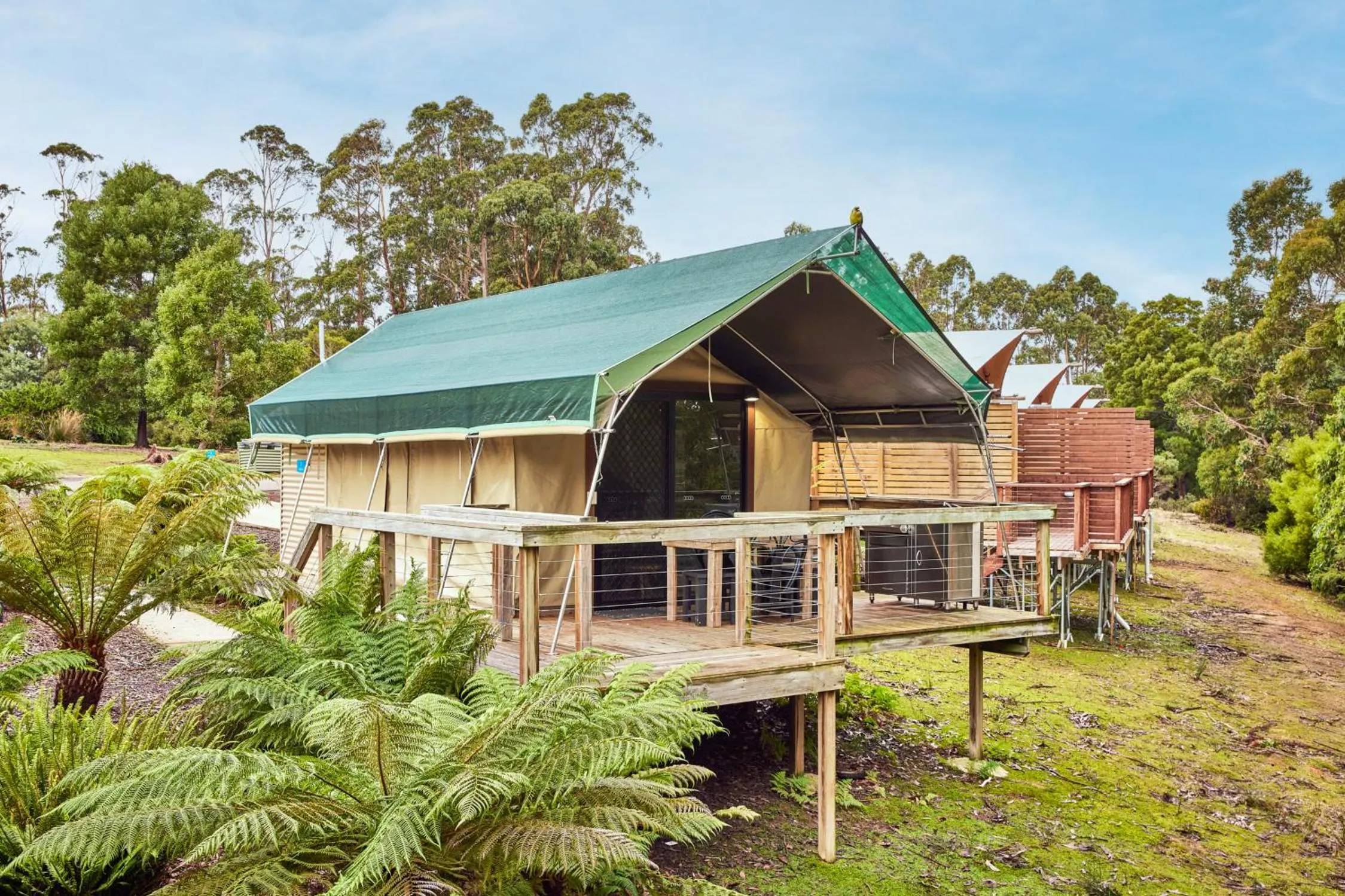 Property building in NRMA Port Arthur Holiday Park