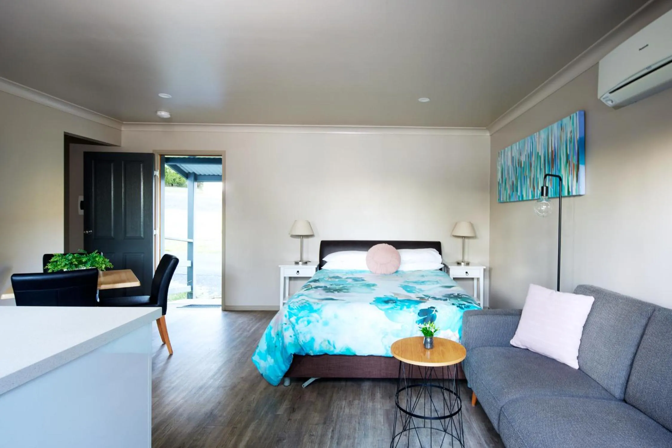 Bed in NRMA Port Arthur Holiday Park