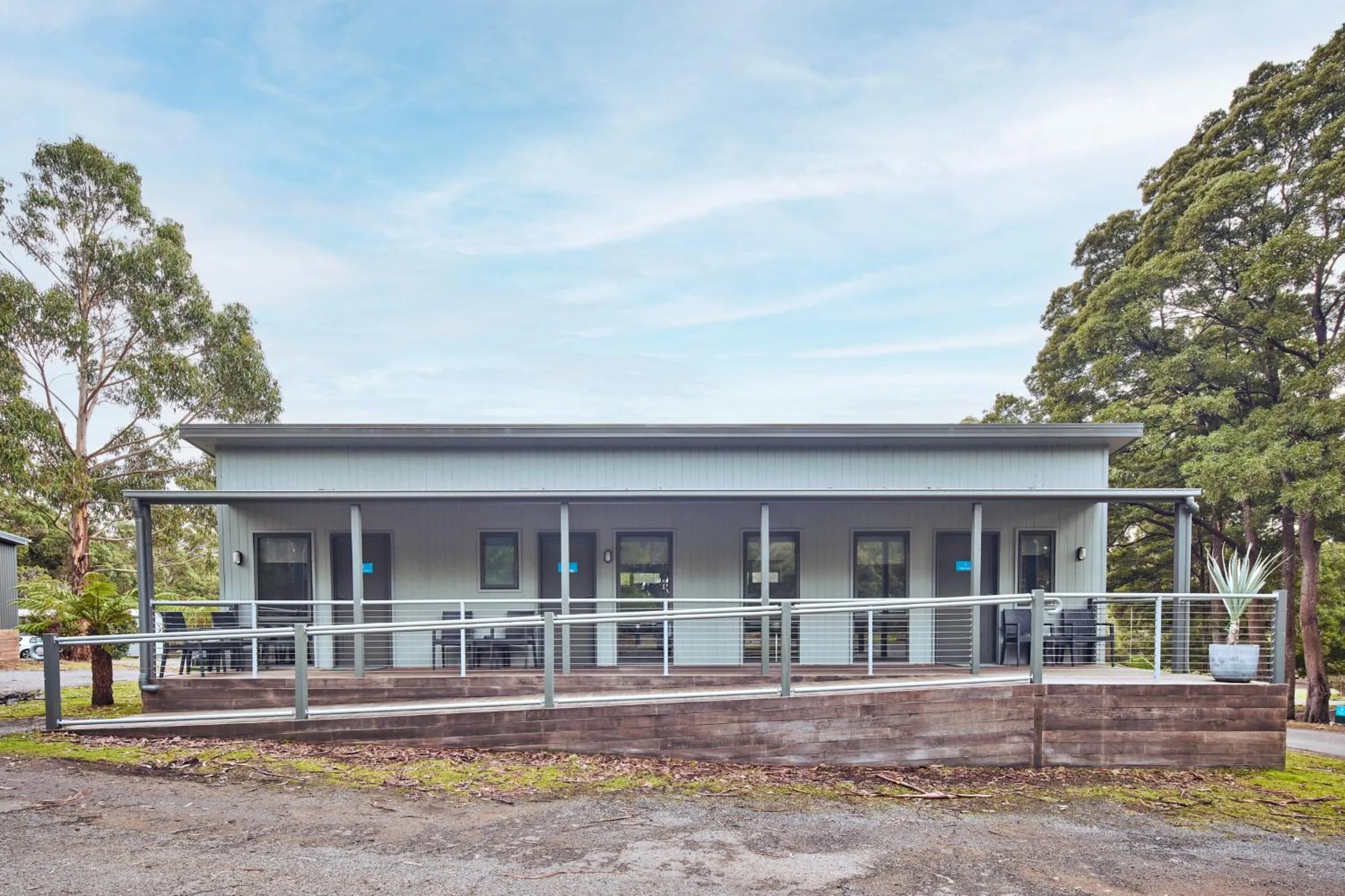 Property building in NRMA Port Arthur Holiday Park