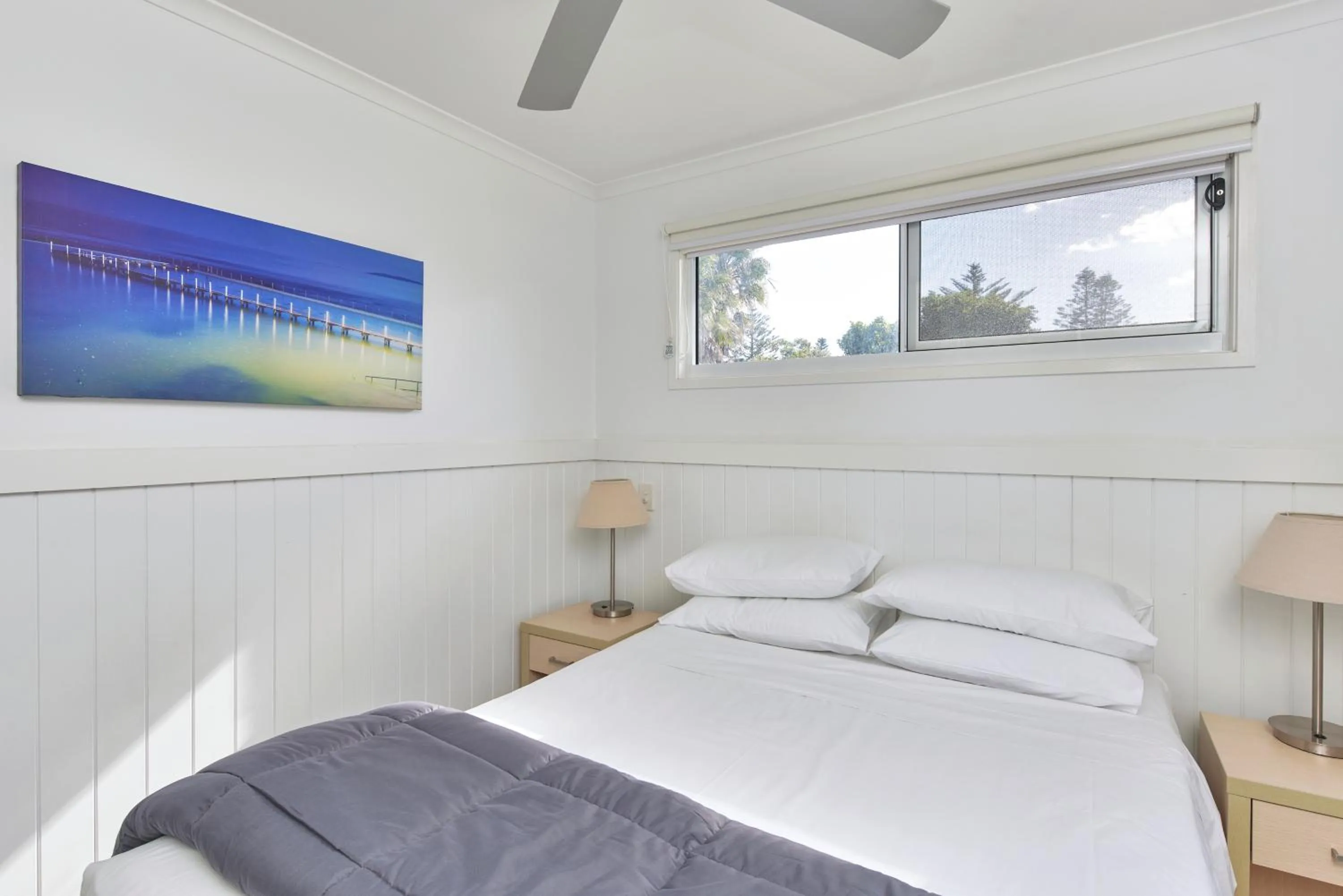 Bed in Big4 Sydney Lakeside Holiday Park