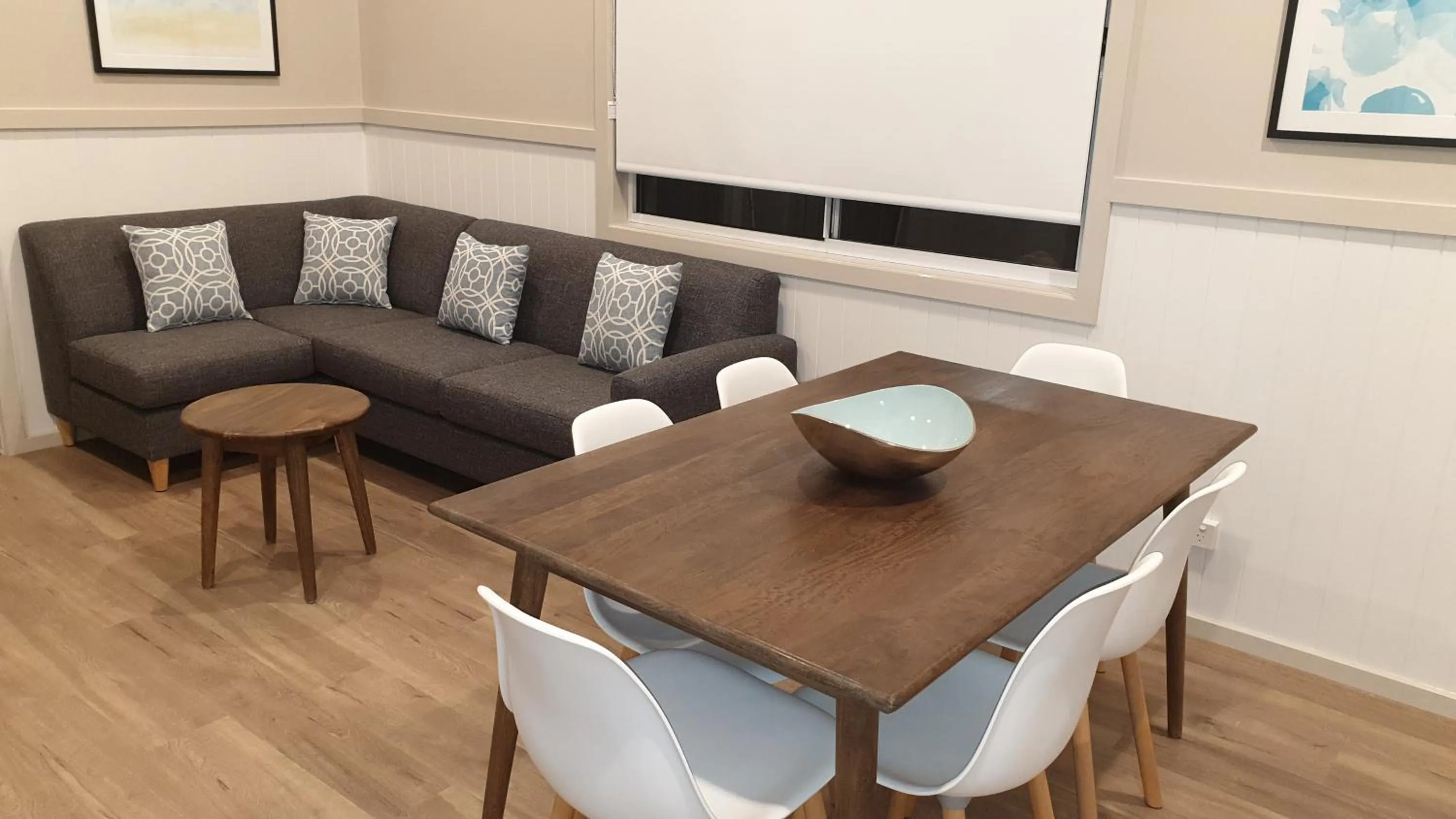 Seating area in NRMA Victor Harbor Beachfront Holiday Park