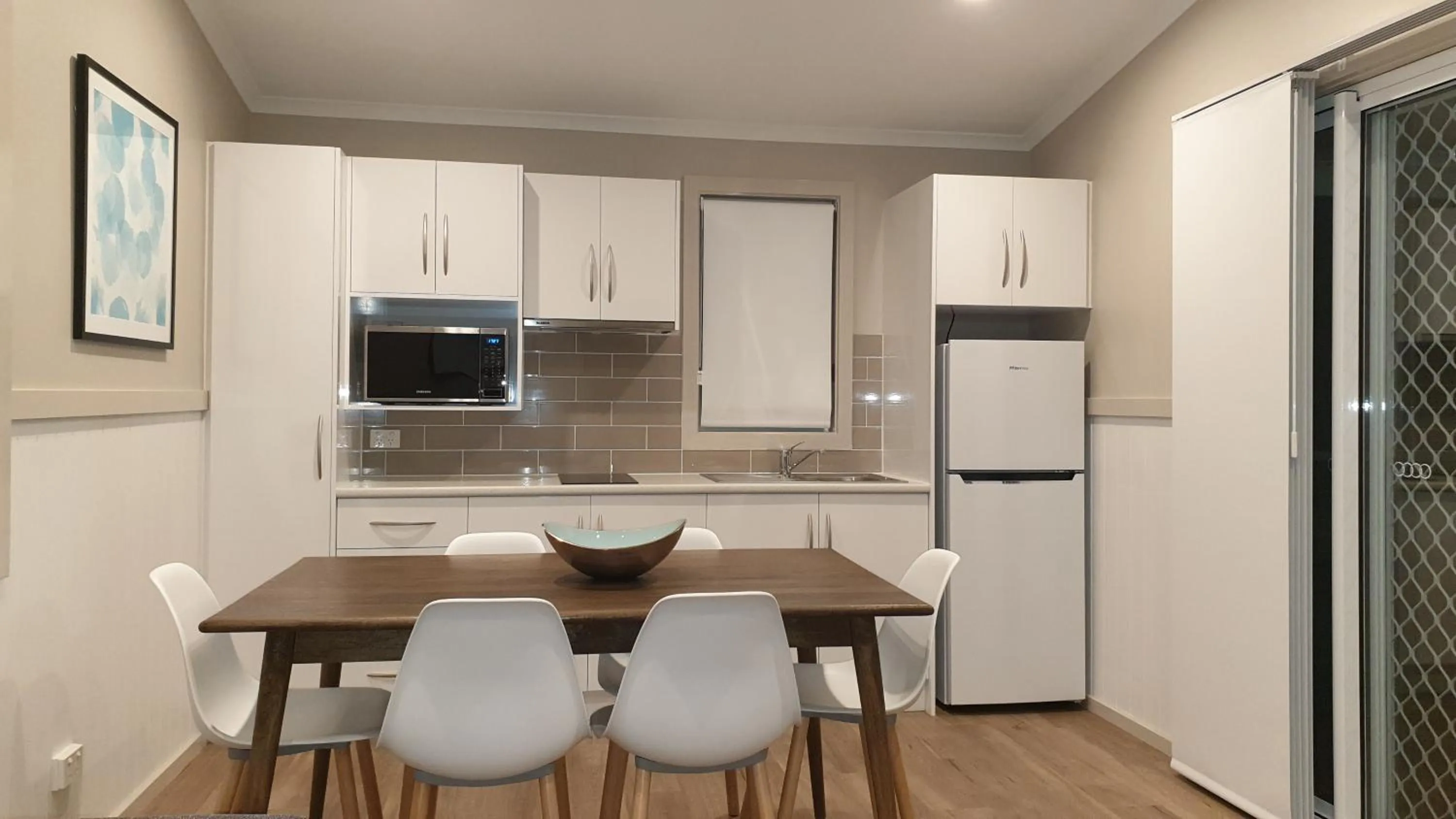 Kitchen or kitchenette in NRMA Victor Harbor Beachfront Holiday Park