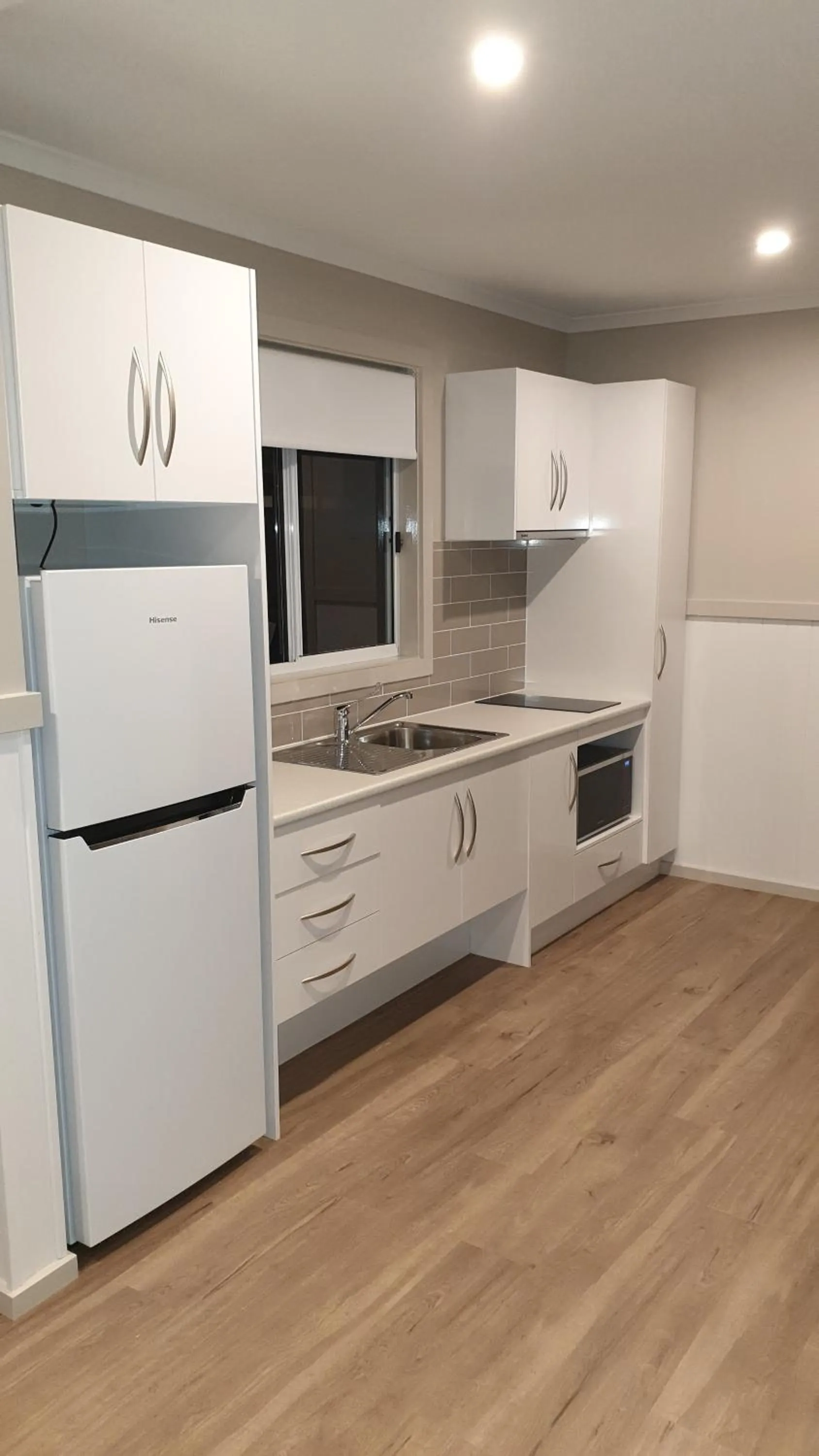 Kitchen or kitchenette in NRMA Victor Harbor Beachfront Holiday Park