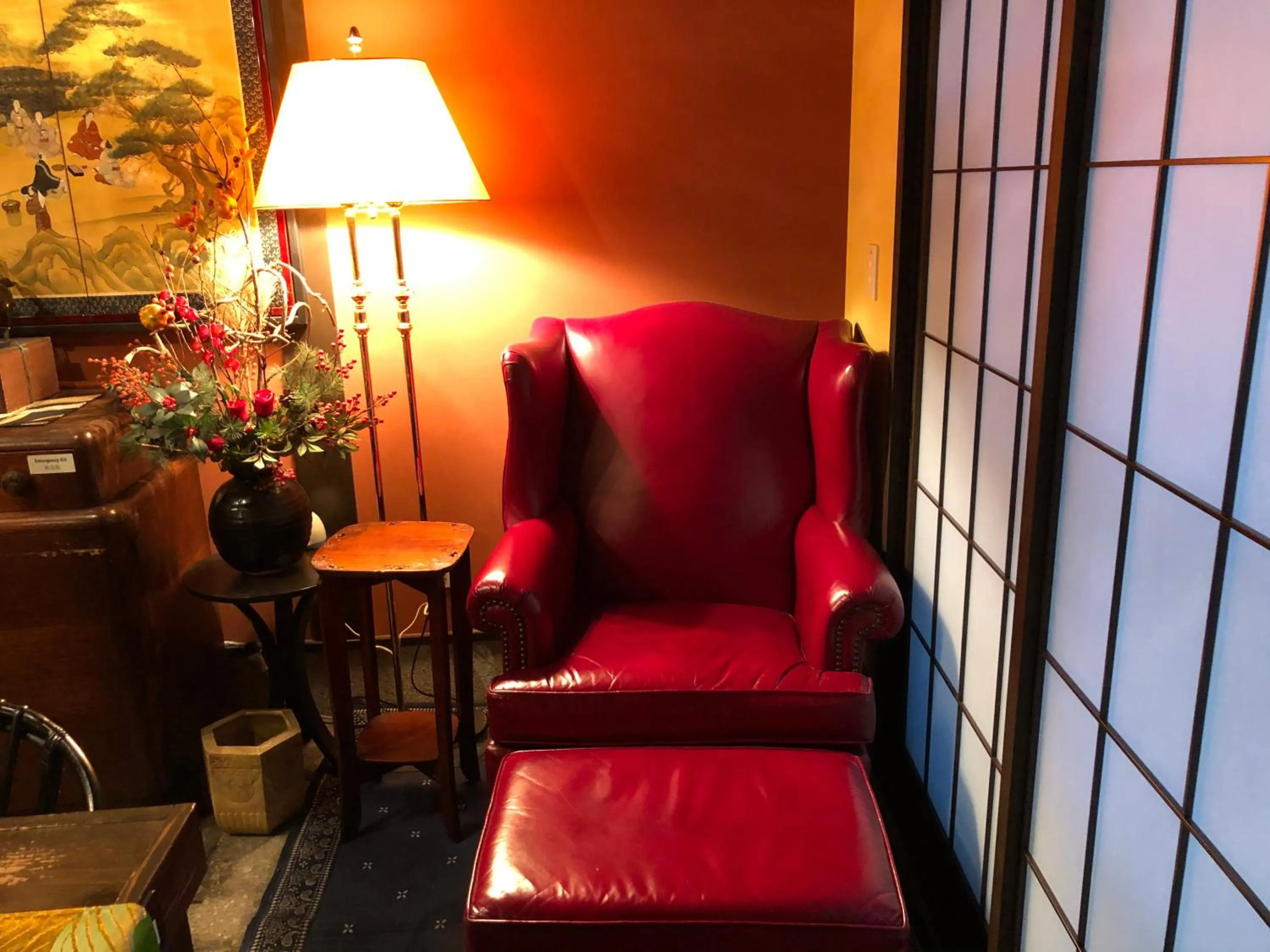 Living room in 京町家-椿庵Kyomachiya-Tsubakian