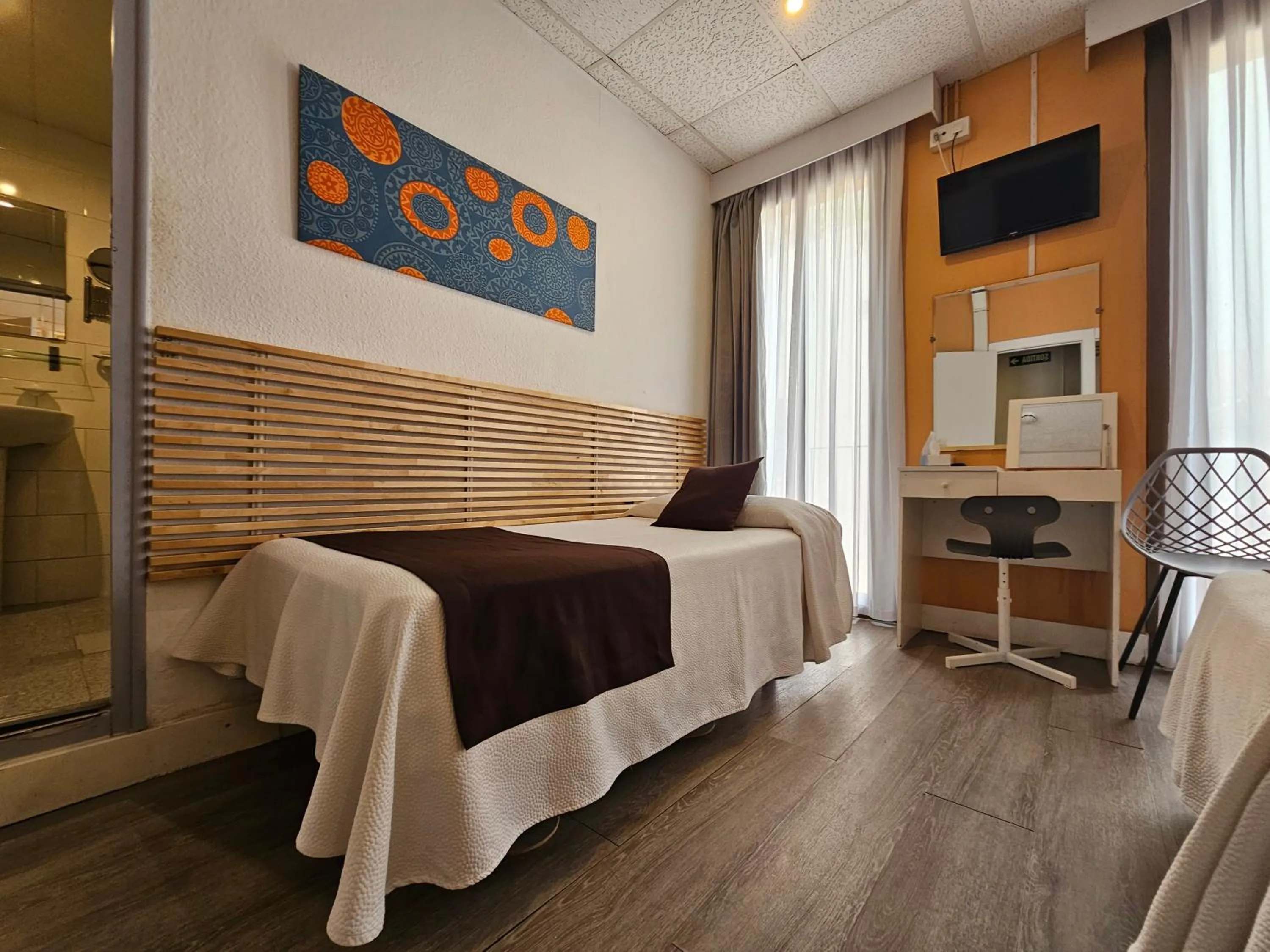 Bed in Hotel Palermo