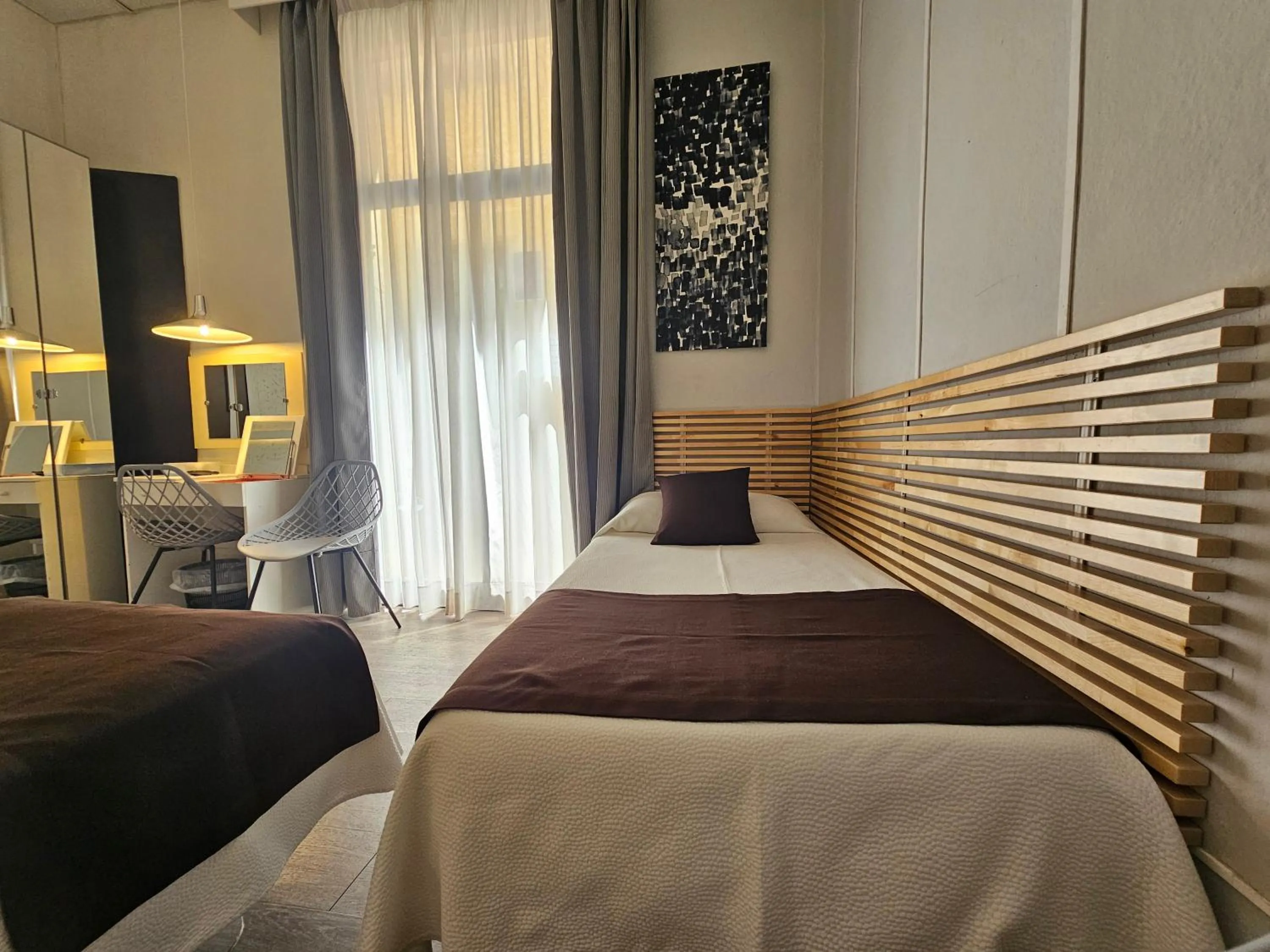 Bed in Hotel Palermo