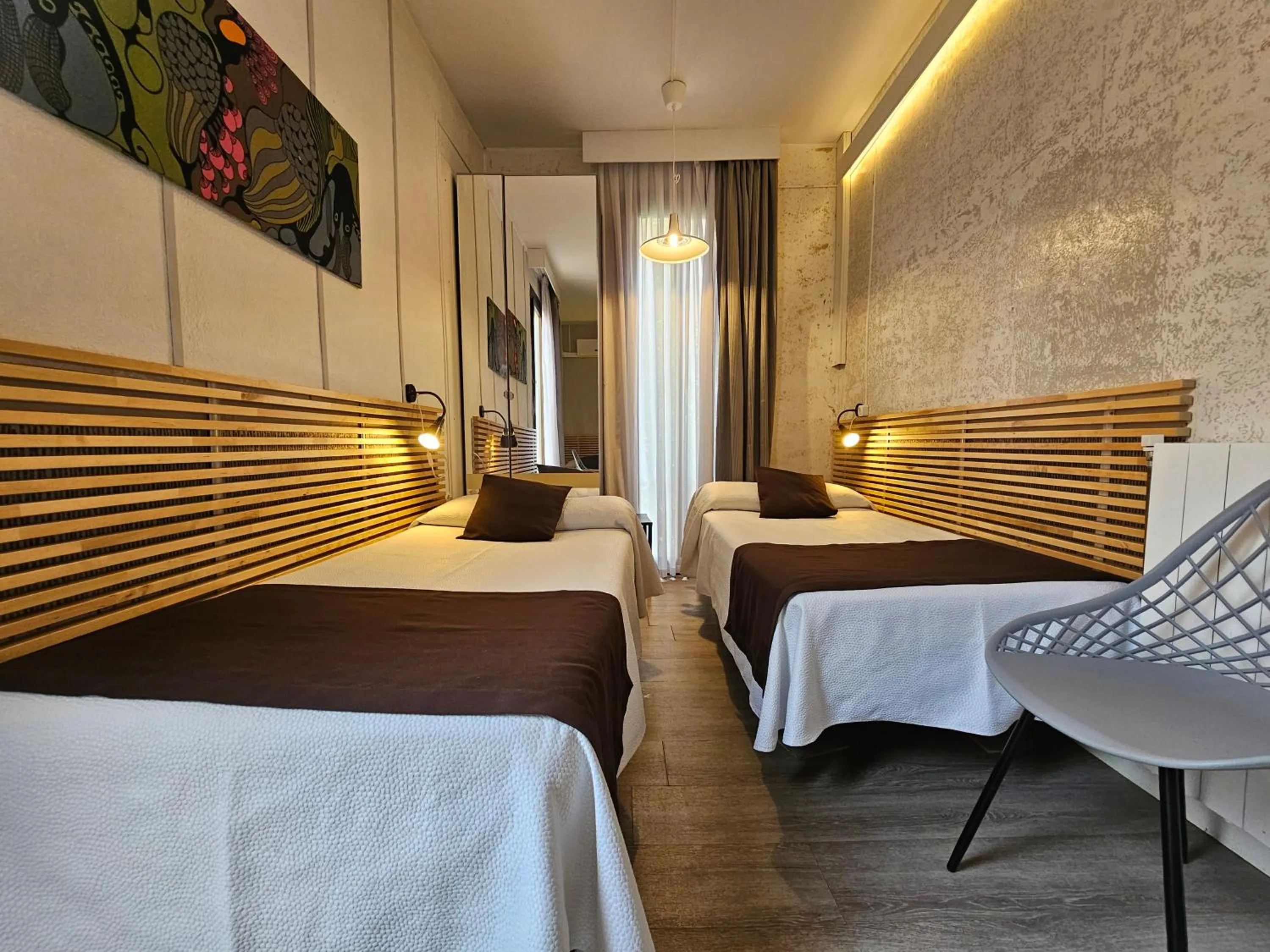 Bed in Hotel Palermo