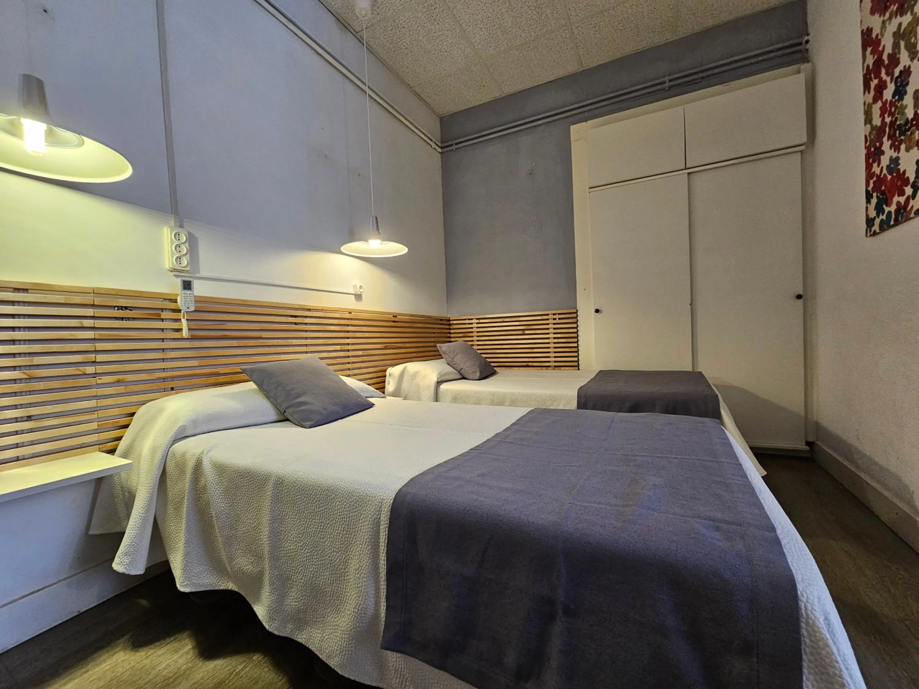 Bed in Hotel Palermo