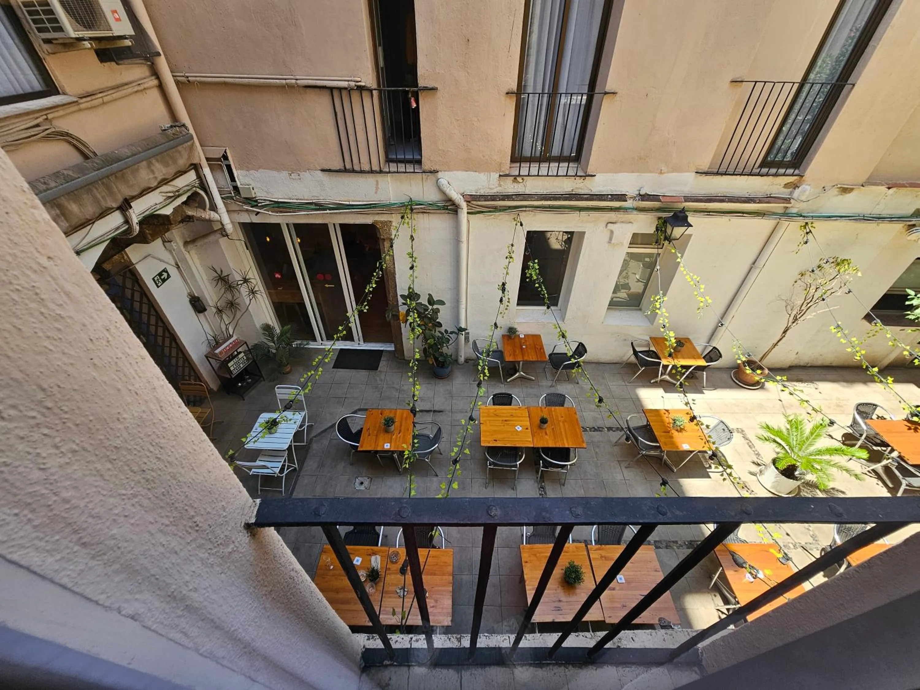 Patio in Hotel Palermo