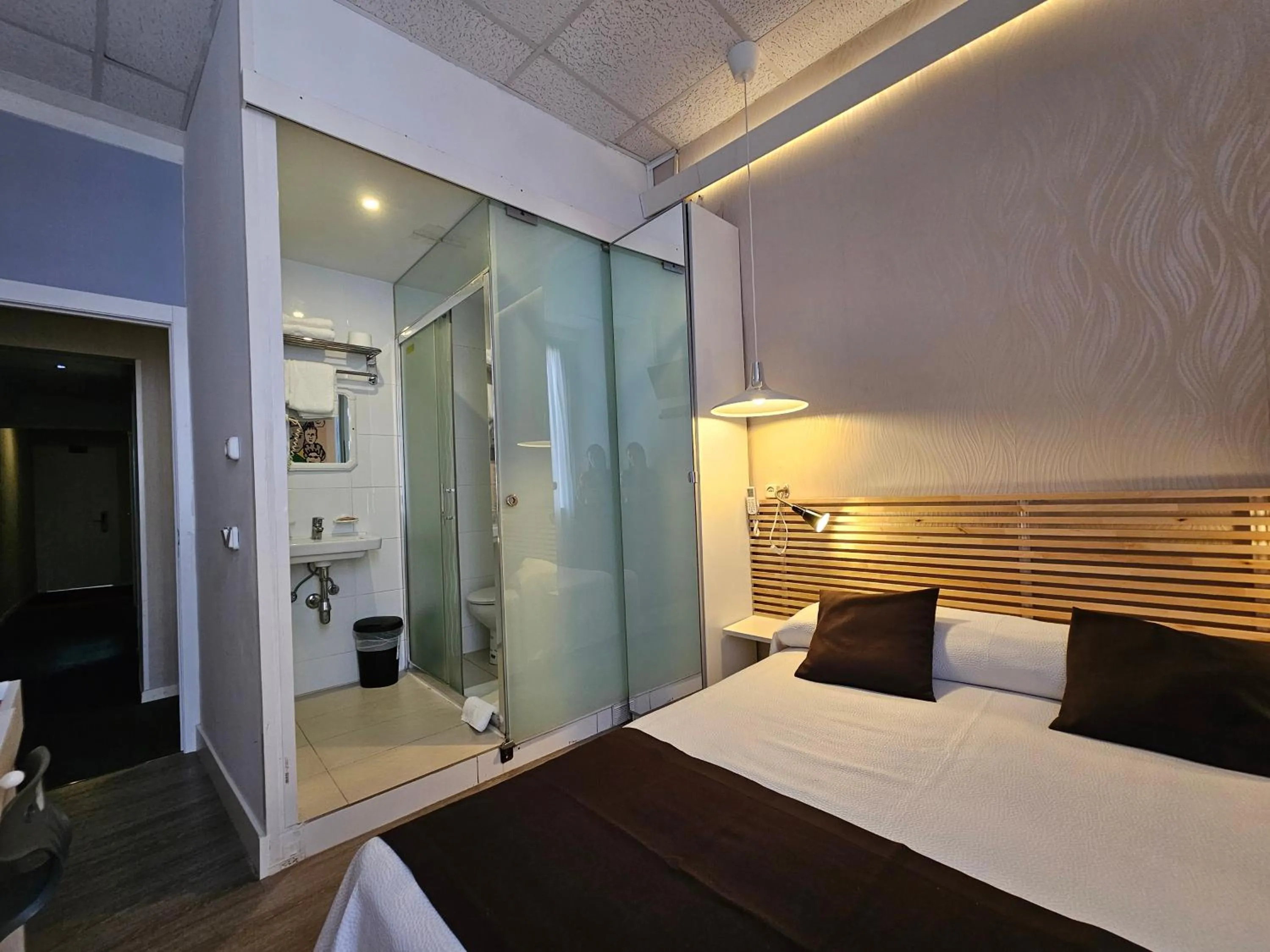 Bed in Hotel Palermo